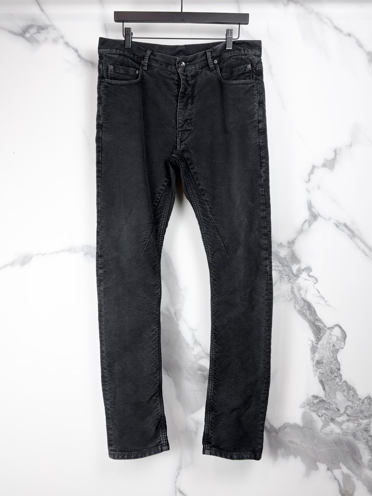 Rick Owens FW14 Rick Owens Moody Moleskin Cotton Torrence Denim Jeans Size US 32 / EU 48 - 1 Thumbnail