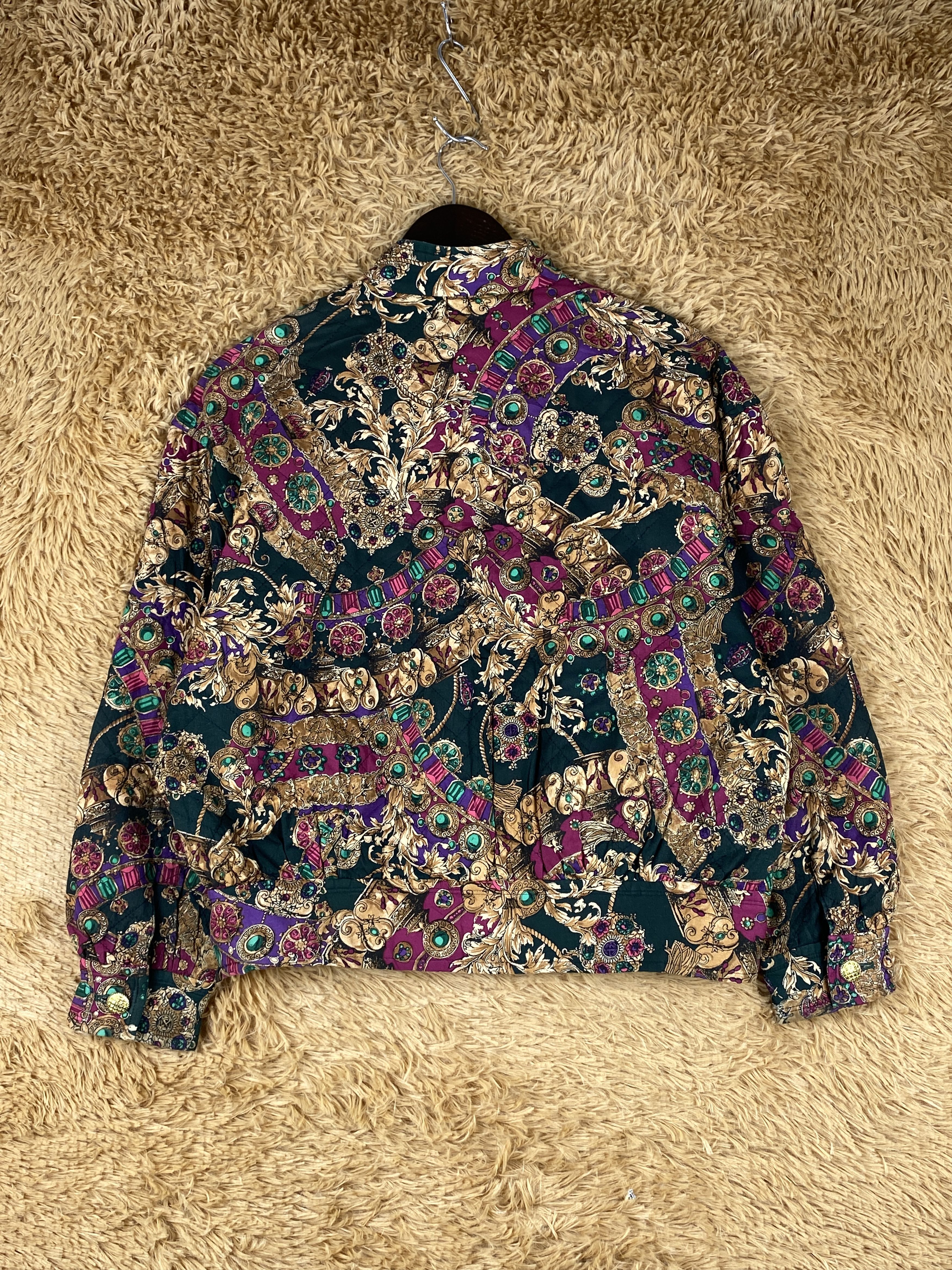 Vintage Gianni Cepica Retro Pattern Jacket J1839