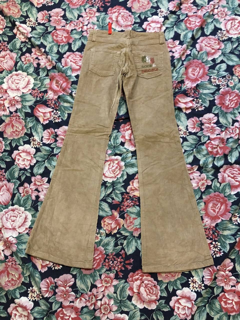 Dolce & Gabbana beige jeans pants Y2K Dolce&Gabbana luxury vintage size 28 Size 28" / US 6 / IT 42 - 19 Thumbnail