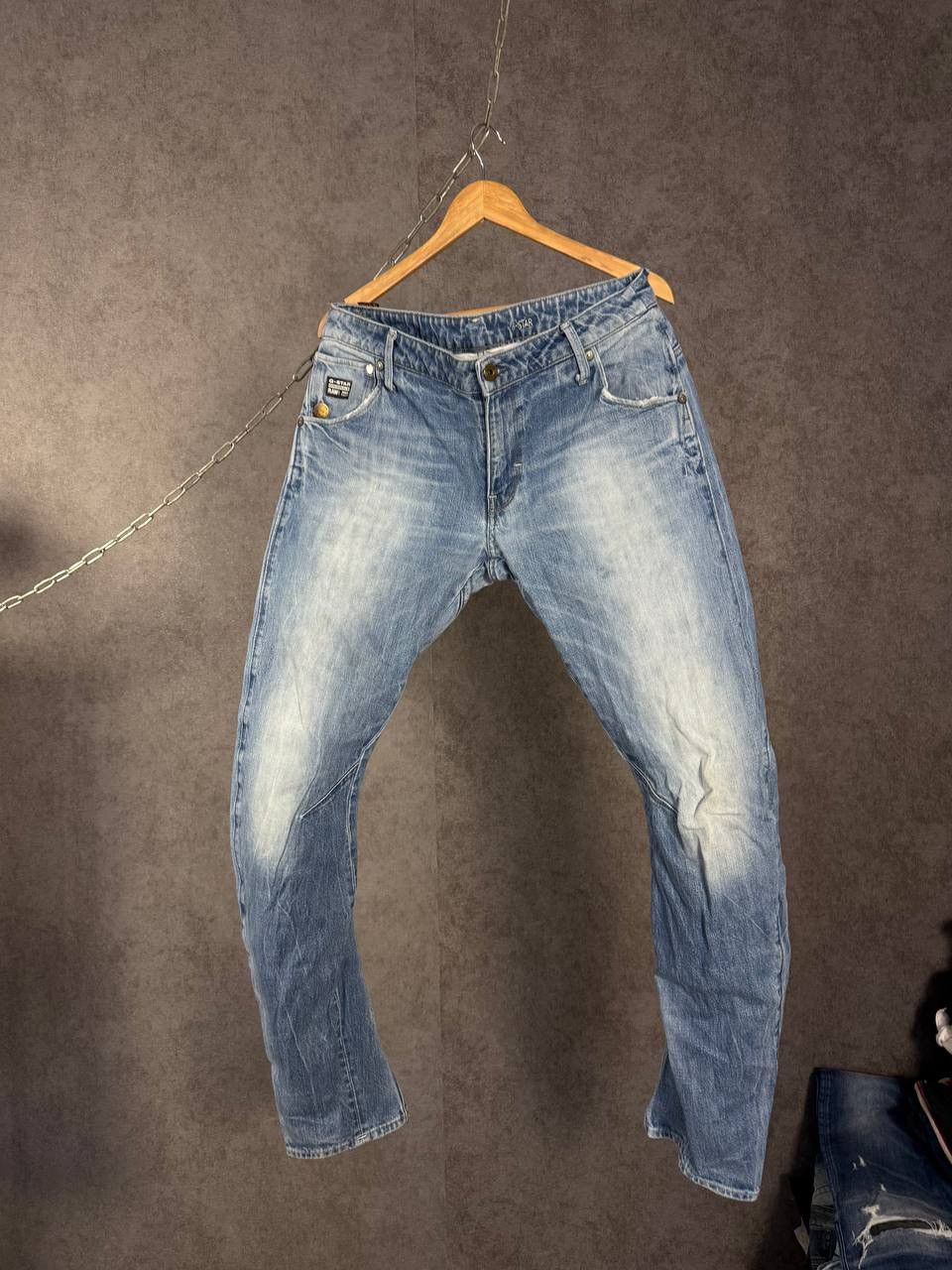 G-Star G Star Raw designer assymmetric jeans Size US 36 / EU 52 - 1 Thumbnail