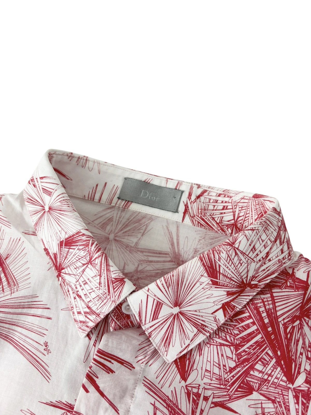 Dior × Hedi Slimane S/S 2003 “Follow Me“ Floral Shirt (SS03, Runway, Homme) Size US L / EU 52-54 / 3 - 9 Thumbnail