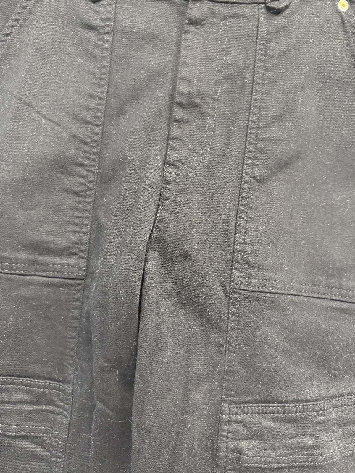 Other Mint Velvet Black Cargo Style Trousers Size 12R Size US 32 / EU 48 - 3 Thumbnail