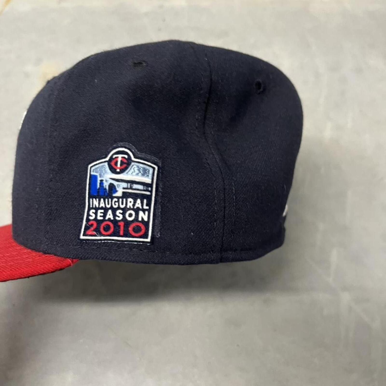 MLB 2000s New Era Minnesota Twins 2010 Inaugural Season Size 7 Size ONE SIZE - 3 Thumbnail