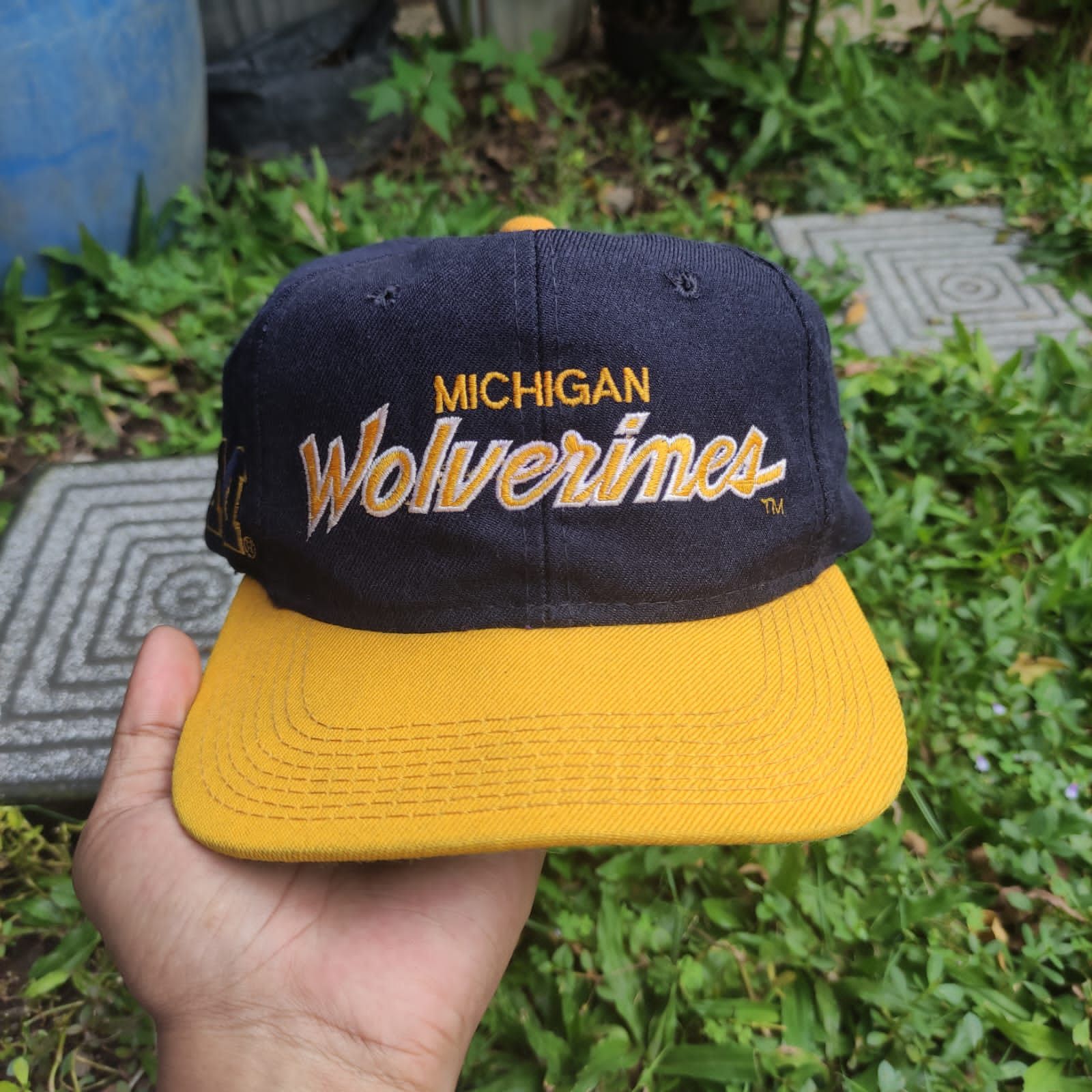 NCAA × Sports Specialties × Vintage Michigan Wolverines Hat – Script Logo - Sports Specialties Size ONE SIZE - 1 Thumbnail