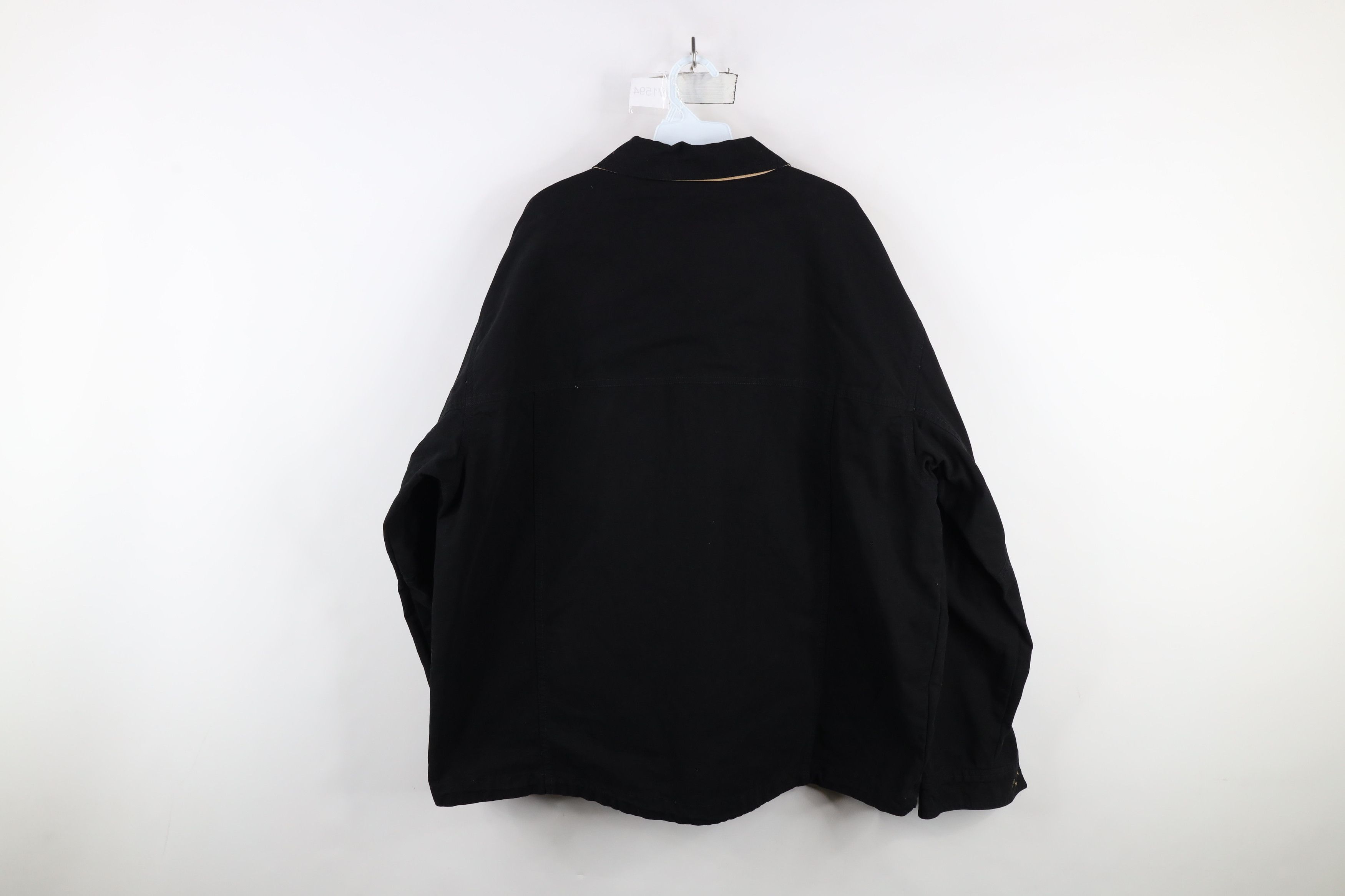 Vintage Vintage 90s Streetwear Wolf Creek Canvas Bomber Jacket Size US XXL / EU 58 / 5 - 12 Thumbnail