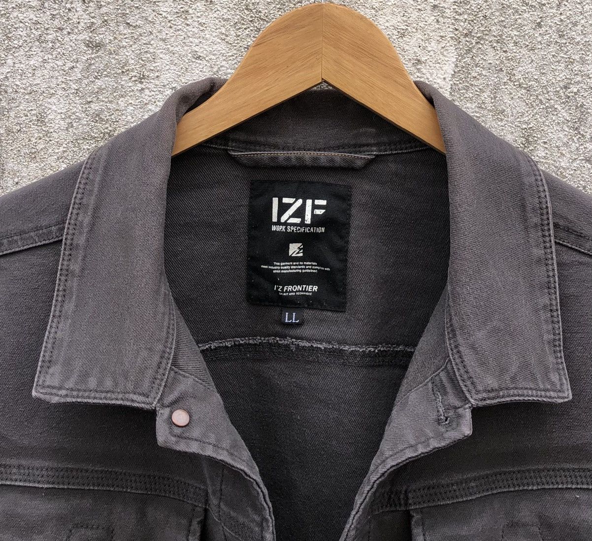 Vintage Vintage IZF Model No.7900 Stretchable Faded Jacket Size US M / EU 48-50 / 2 - 13 Thumbnail