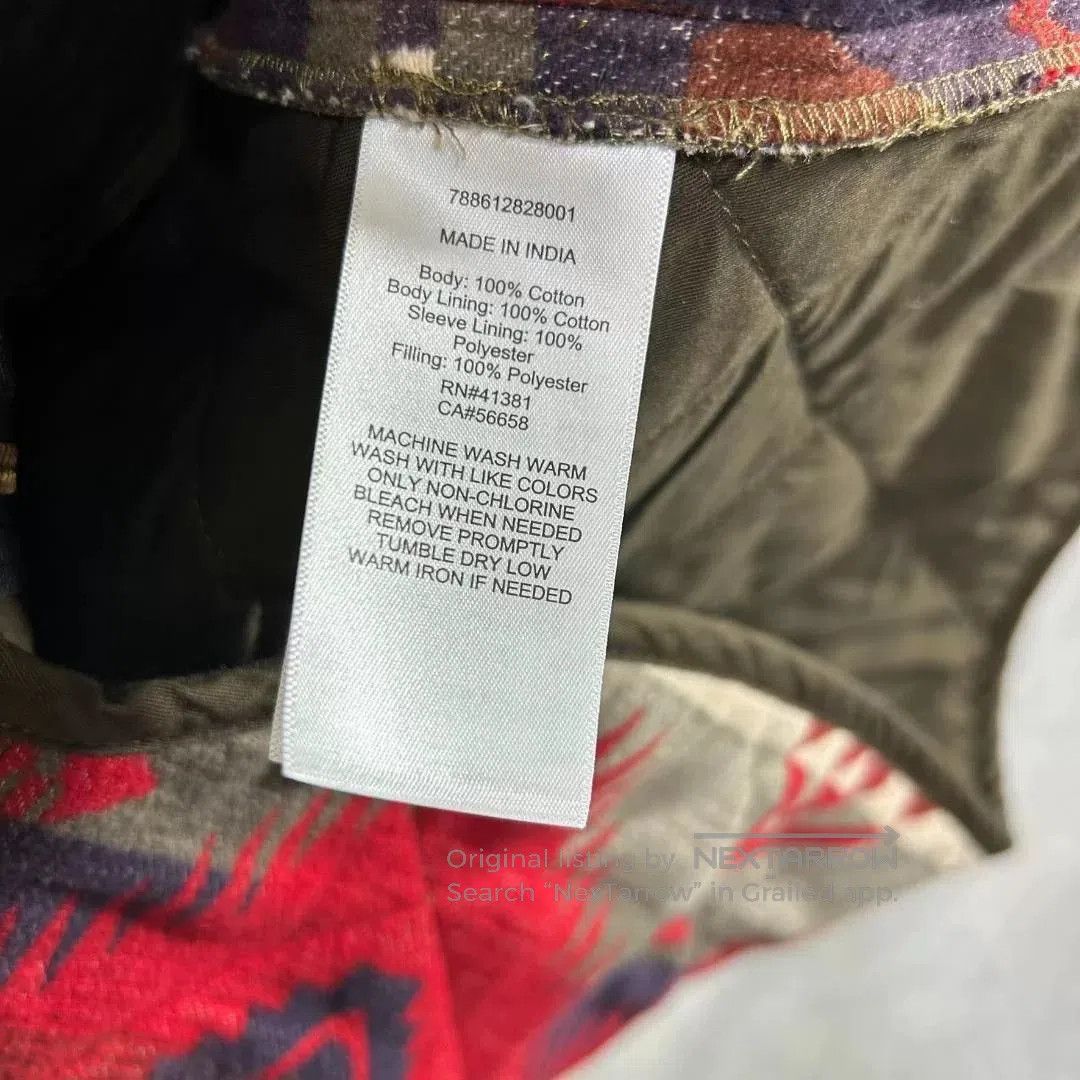 Denim & Supply Ralph Lauren RRL Double RL Quilted Navajo Shirt Jacket. Size US S / EU 44-46 / 1 - 6 Thumbnail