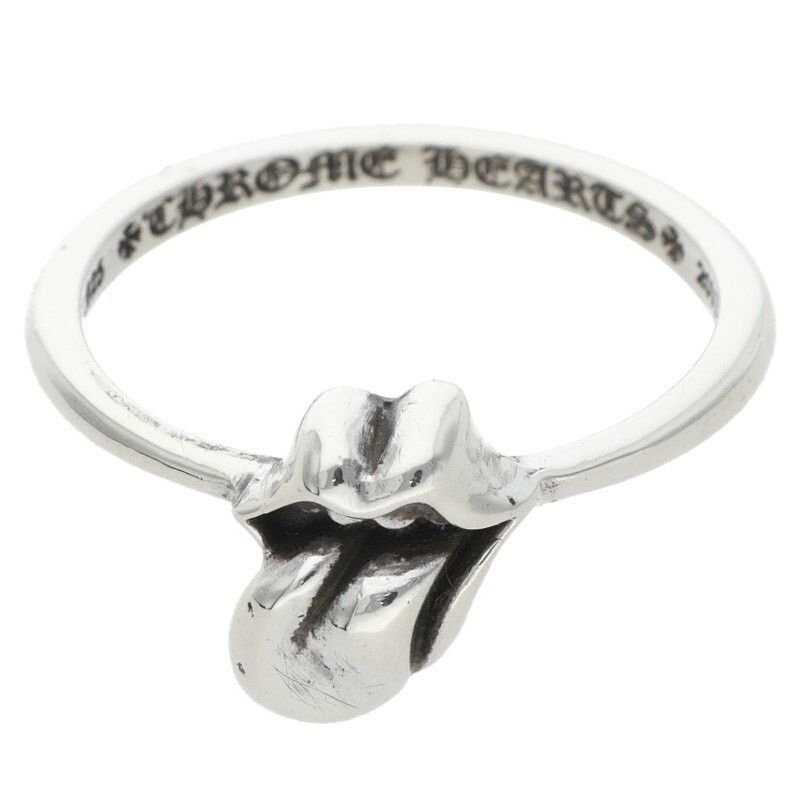 Chrome Hearts Chrome Hearts No. 14 Bubblegum Lip Silver Ring Size ONE SIZE - 1 Thumbnail