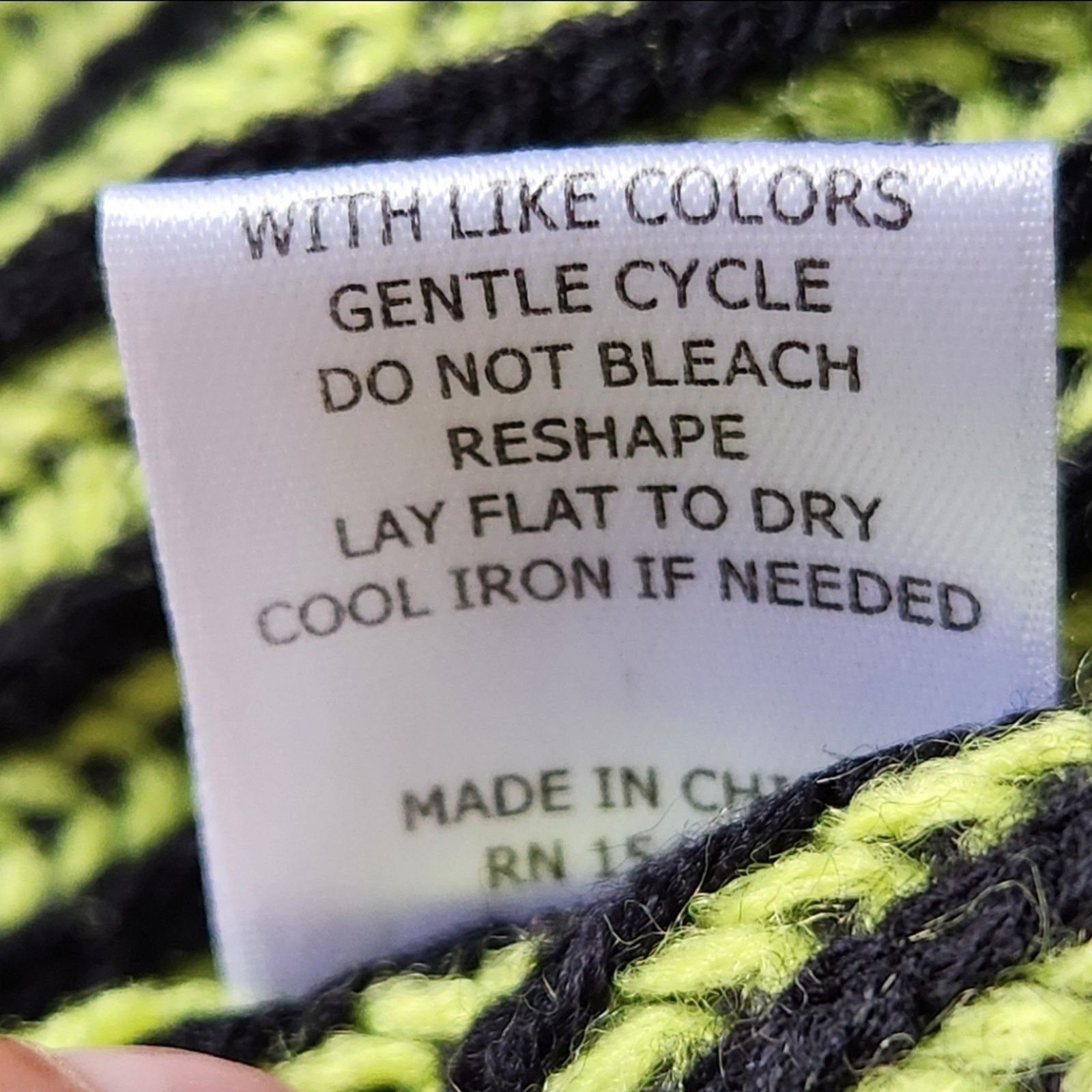 Other PINK ROBIN ☆ GREEN & BLACK ☆ RIBBED ☆ CREW SWEATER ☆ S ☆ NWT Size S / US 4 / IT 40 - 9 Thumbnail