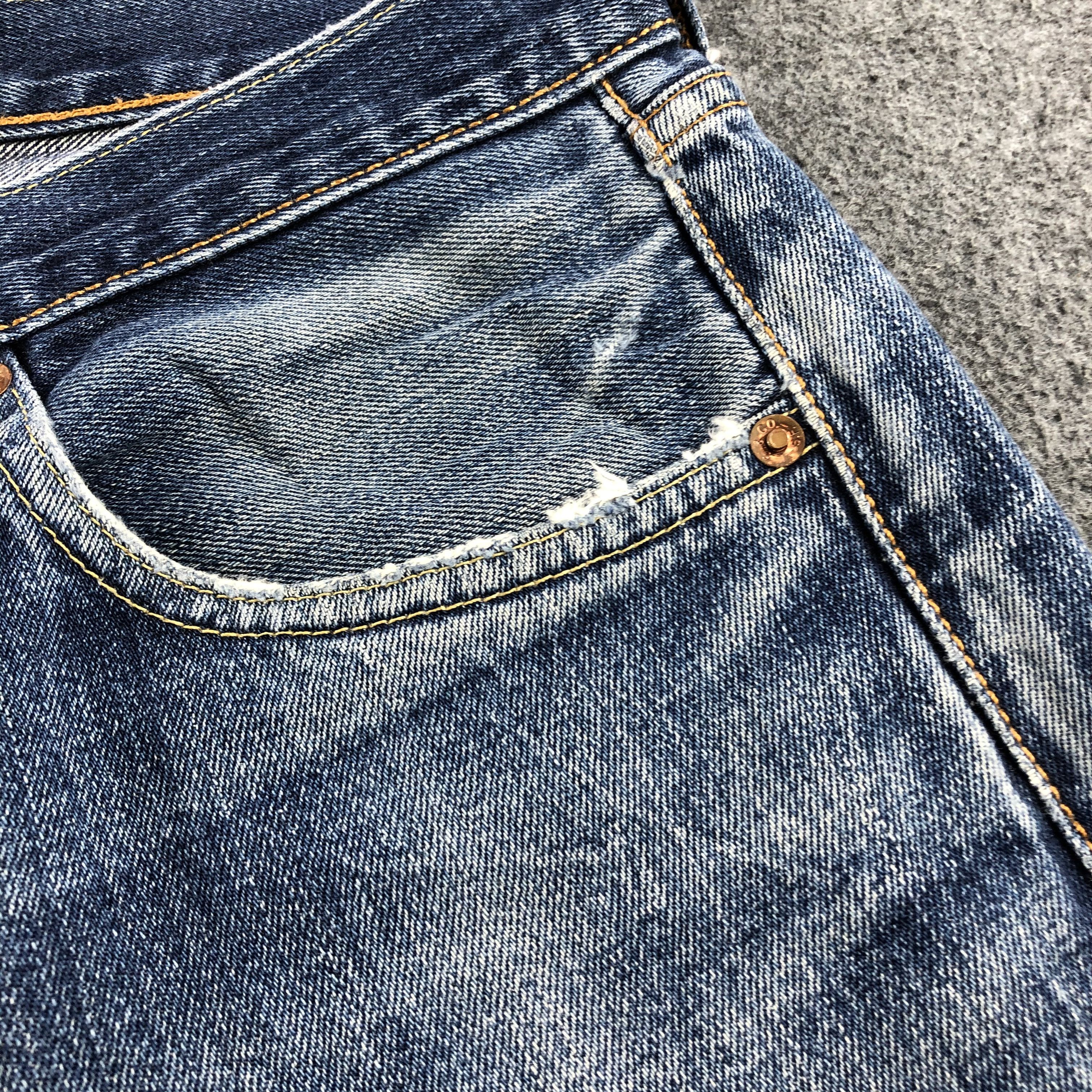 Levi's Vintage Blue Wash Levis 503 Jeans-J1914 Size US 33 - 10 Thumbnail