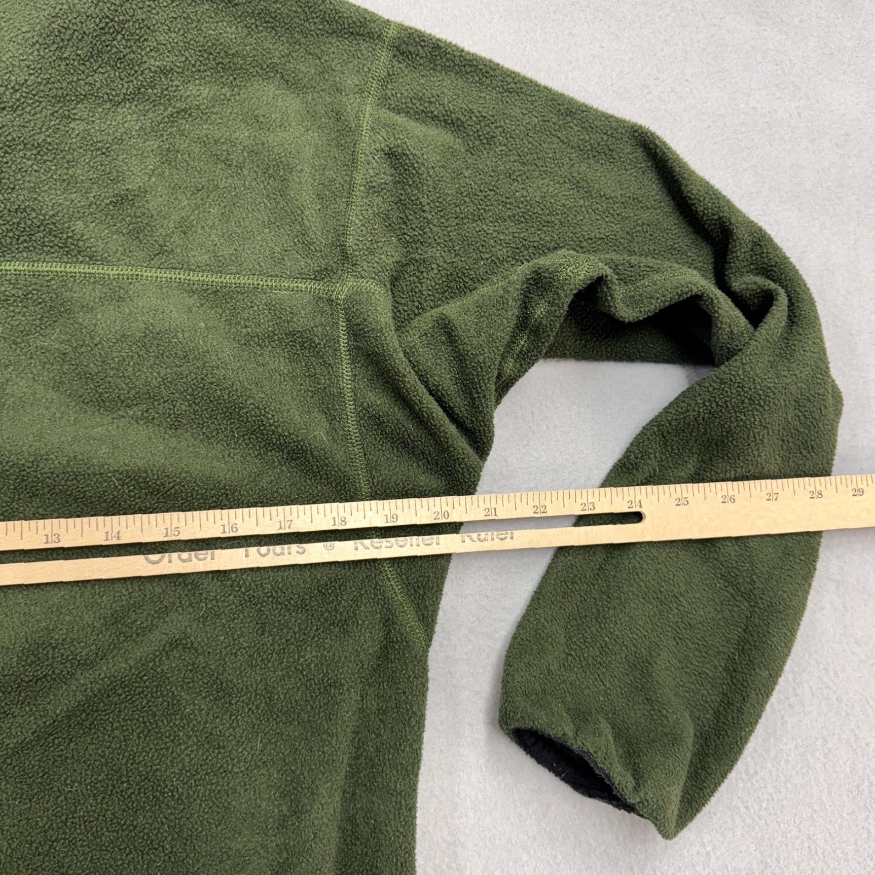The North Face The North Face Jacket Mens Small Green Fleece Full Zip Outdoor Hiking Vintage Size US S / EU 44-46 / 1 - 6 Thumbnail