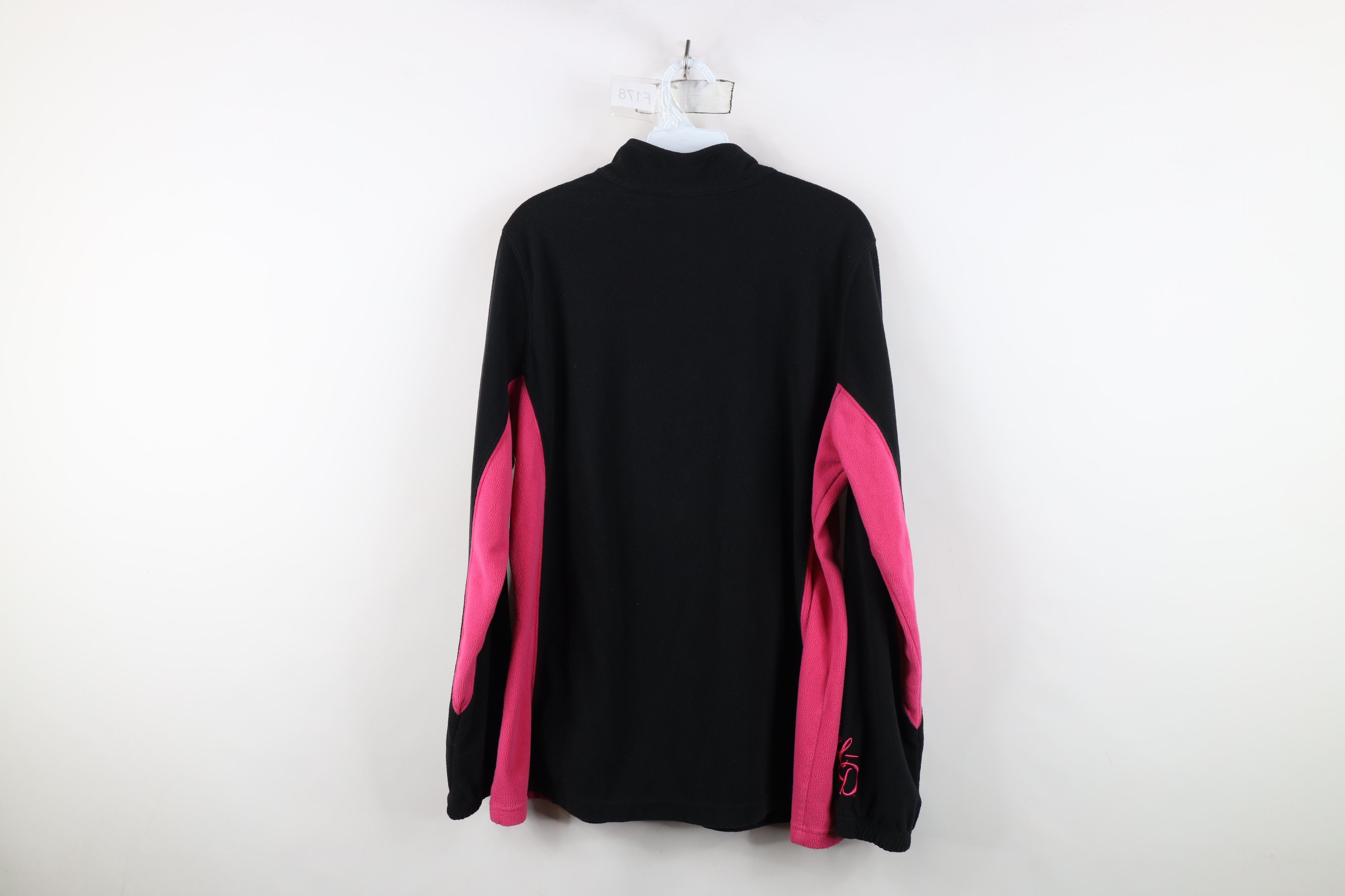 Harley Davidson Vintage Y2K Harley Davidson Skull Half Zip Fleece Sweater Size XXL / US 16-18 / IT 52-54 - 13 Thumbnail