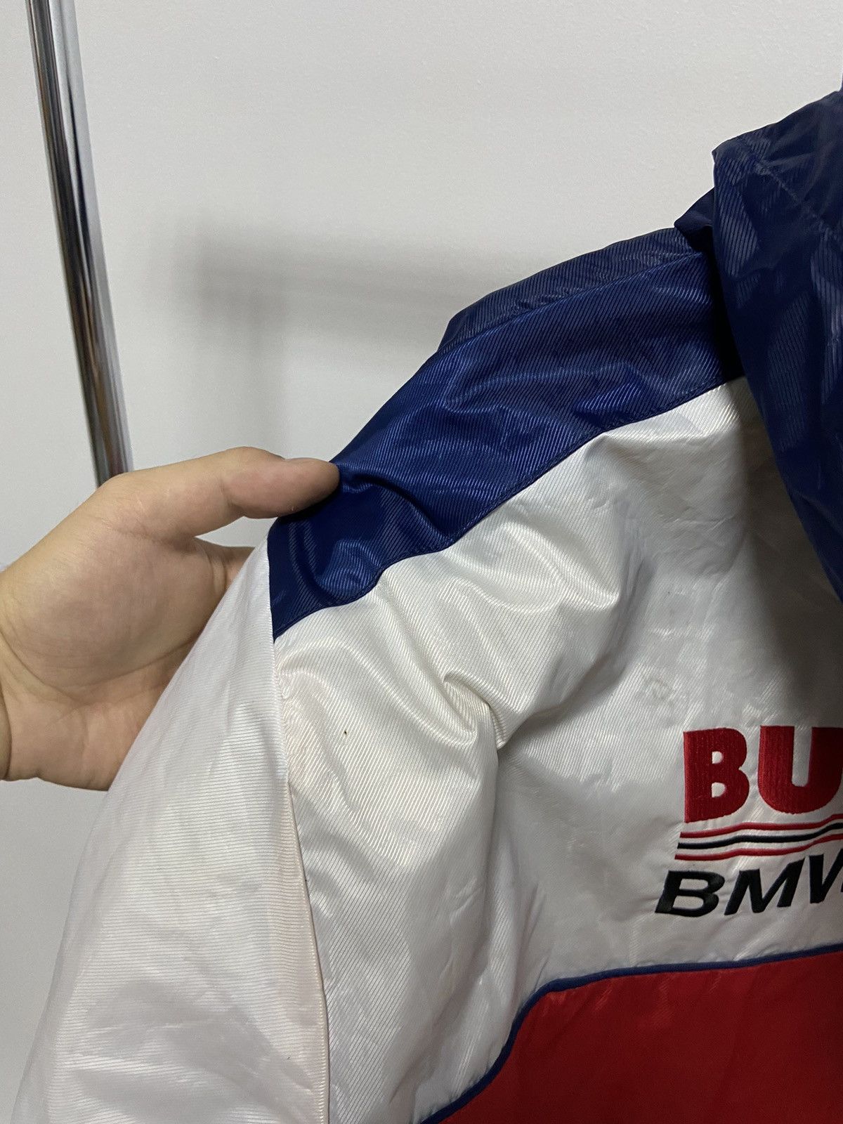 BMW × Vintage BMW Vintage Jacket Big Logo Team Buildbase Motorrad Size US XL / EU 56 / 4 - 12 Thumbnail