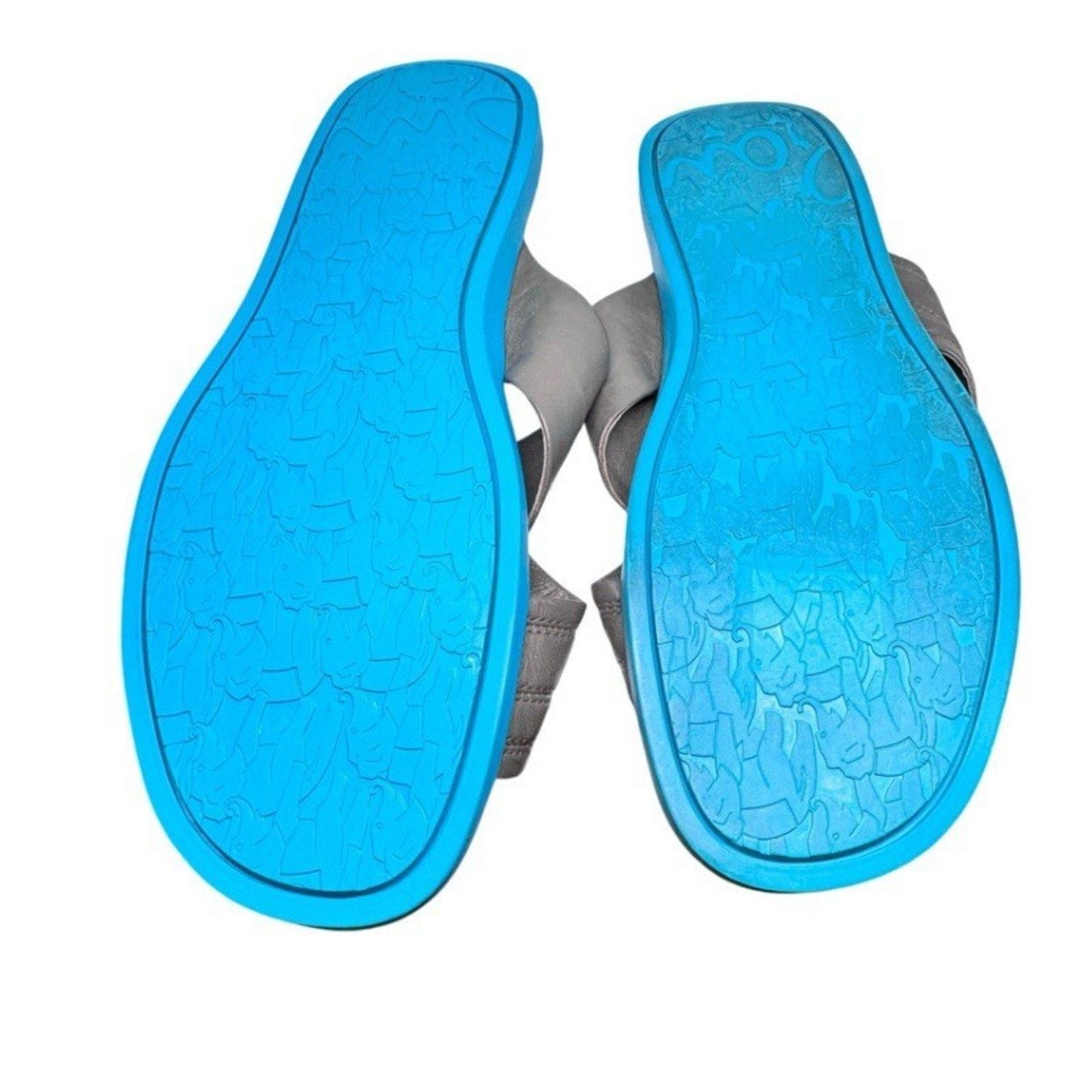 Paul Smith PAUL SMITH GREY LEATHER SLIP ON SHOES MEN UK 8 US 7 EU 40 Size US 7 / EU 40 - 4 Thumbnail