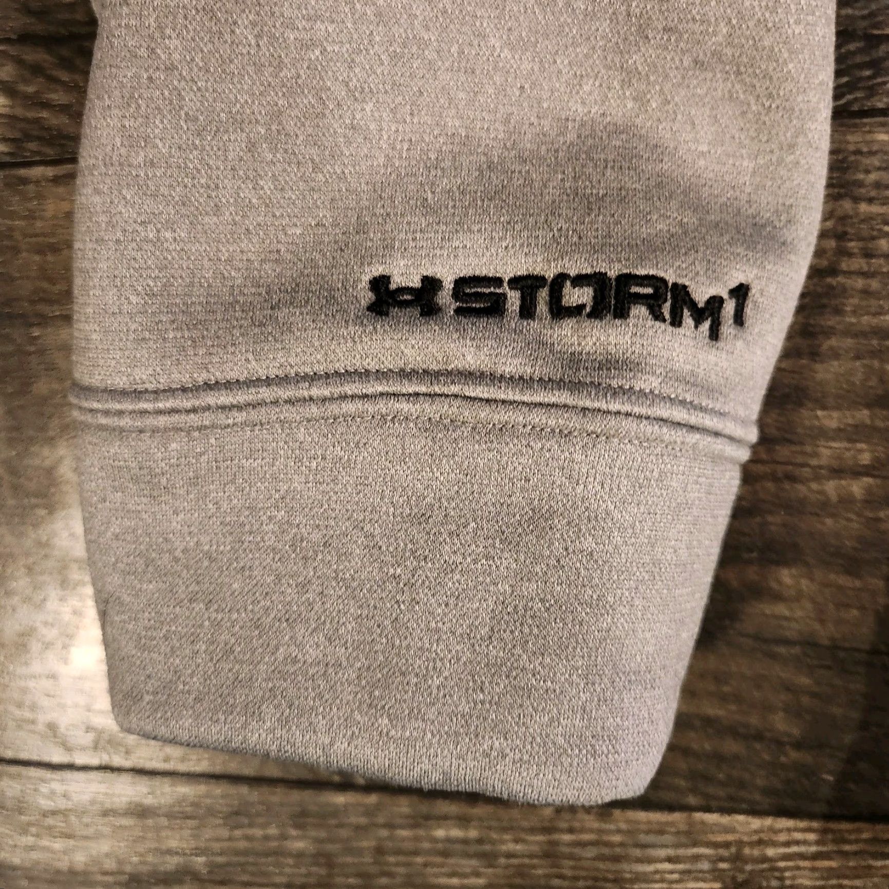 Under Armour Under Armour Hoodie Men M Gray Storm Fleece Lined Wounded Warrior Project Pullover Long Sleeve Army Sports Pockets Hooded Vars Mens Size US M / EU 48-50 / 2 - 5 Thumbnail