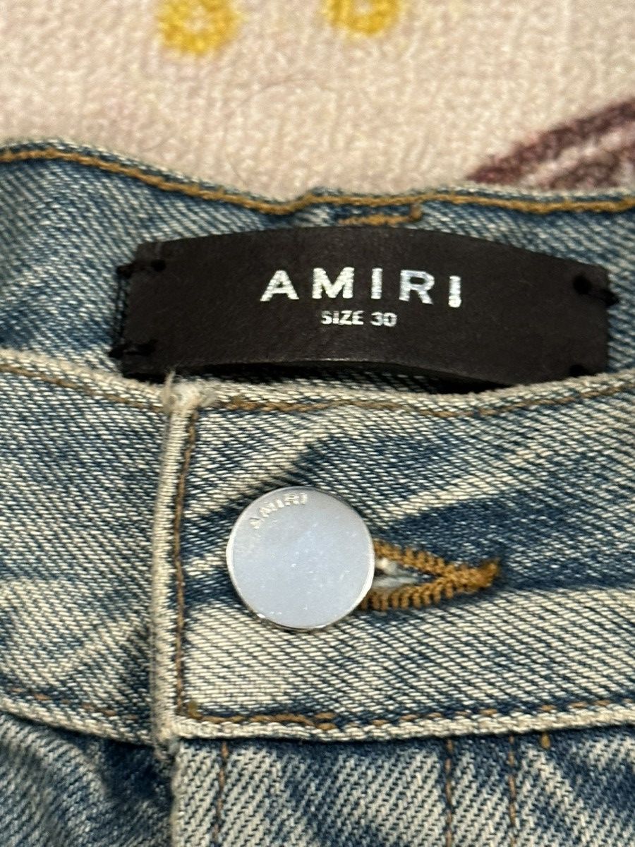 Amiri Amiri Bootleg Vintage Indigo Jeans Size US 30 / EU 46 - 6 Thumbnail
