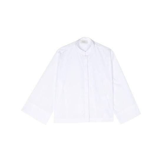 Mazzarelli MAZZARELLI Women Shirts B45 1B KELLY WHITE Size L / US 10 / IT 46 - 1 Thumbnail