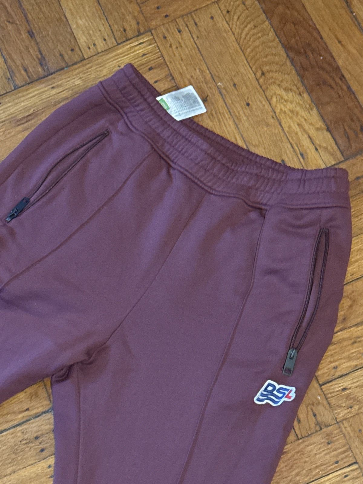 Diesel Maroon Diesel Flare Sweatpants Size US 30 / EU 46 - 1 Thumbnail
