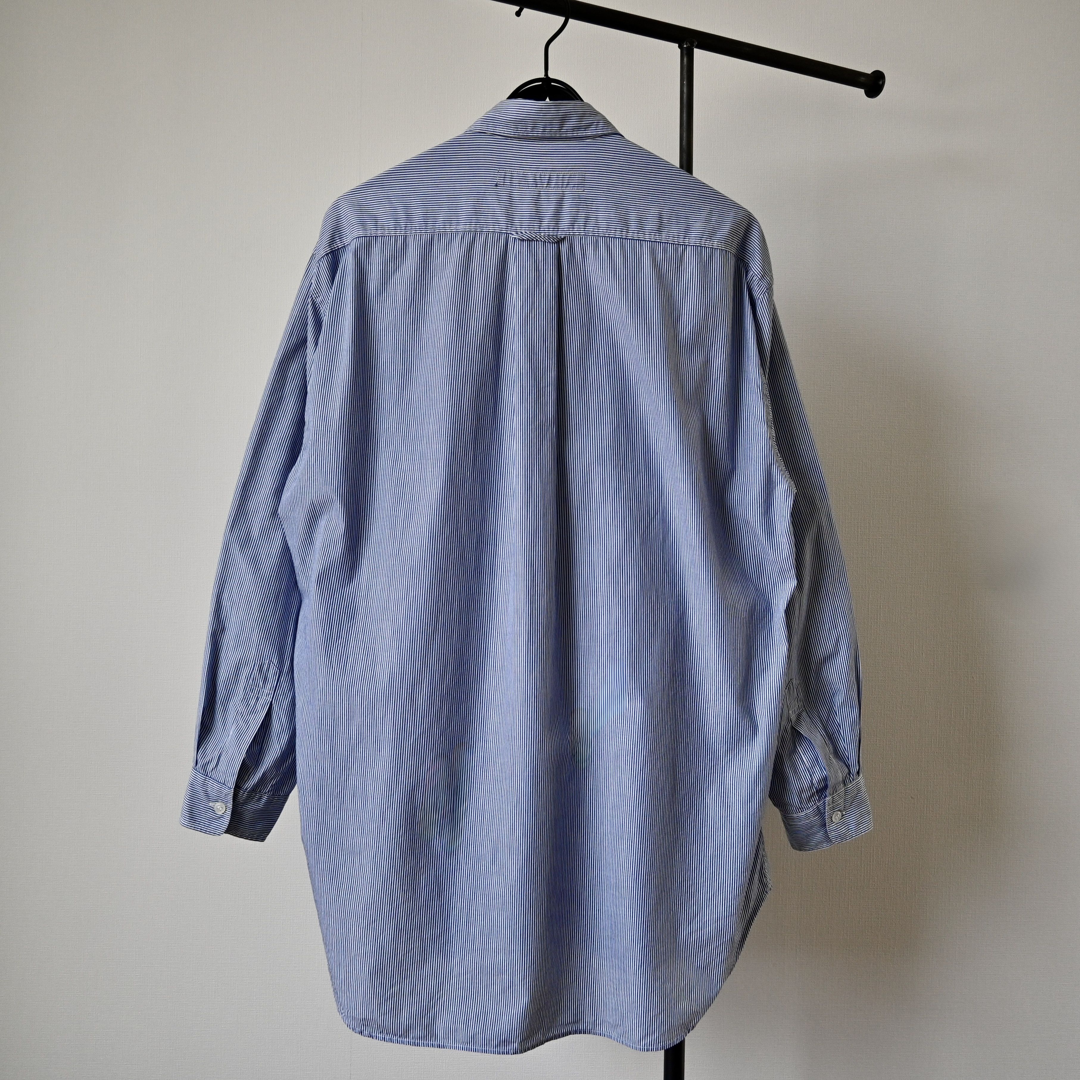 Katharine Hamnett London VTG 1980s KATHARINE HAMNETT high chest pocket striped shirt Size US M / EU 48-50 / 2 - 2 Thumbnail