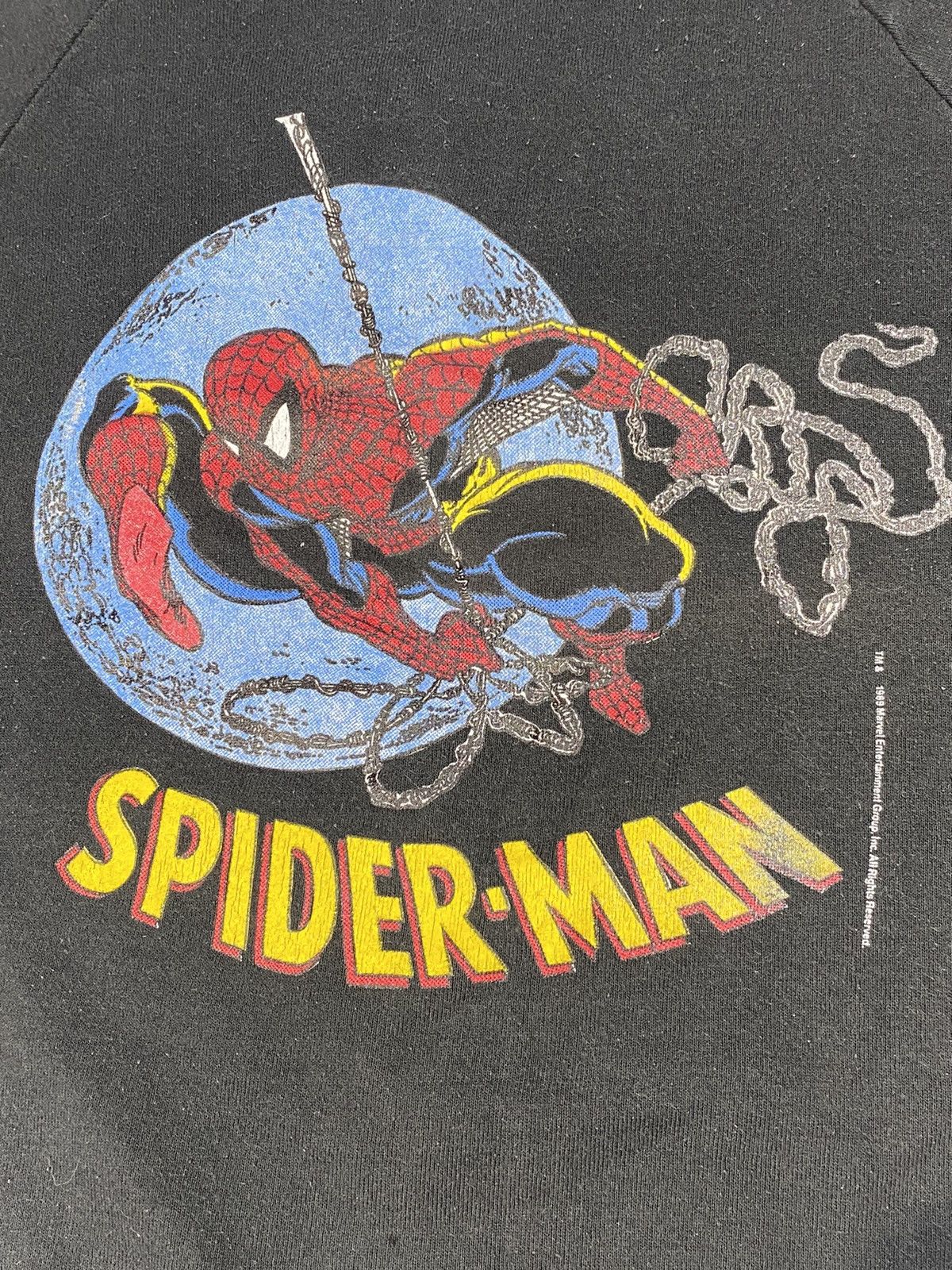 Marvel Comics × Vintage Vintage 1989 Screen Stars Spiderman Marvel Comic Crewneck Size US M / EU 48-50 / 2 - 2 Thumbnail