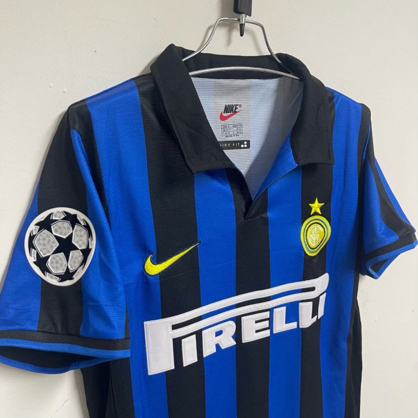 Vintage 98-99 Ronaldo Inter Milan Home Soccer Jersey Size US S / EU 44-46 / 1 - 3 Thumbnail