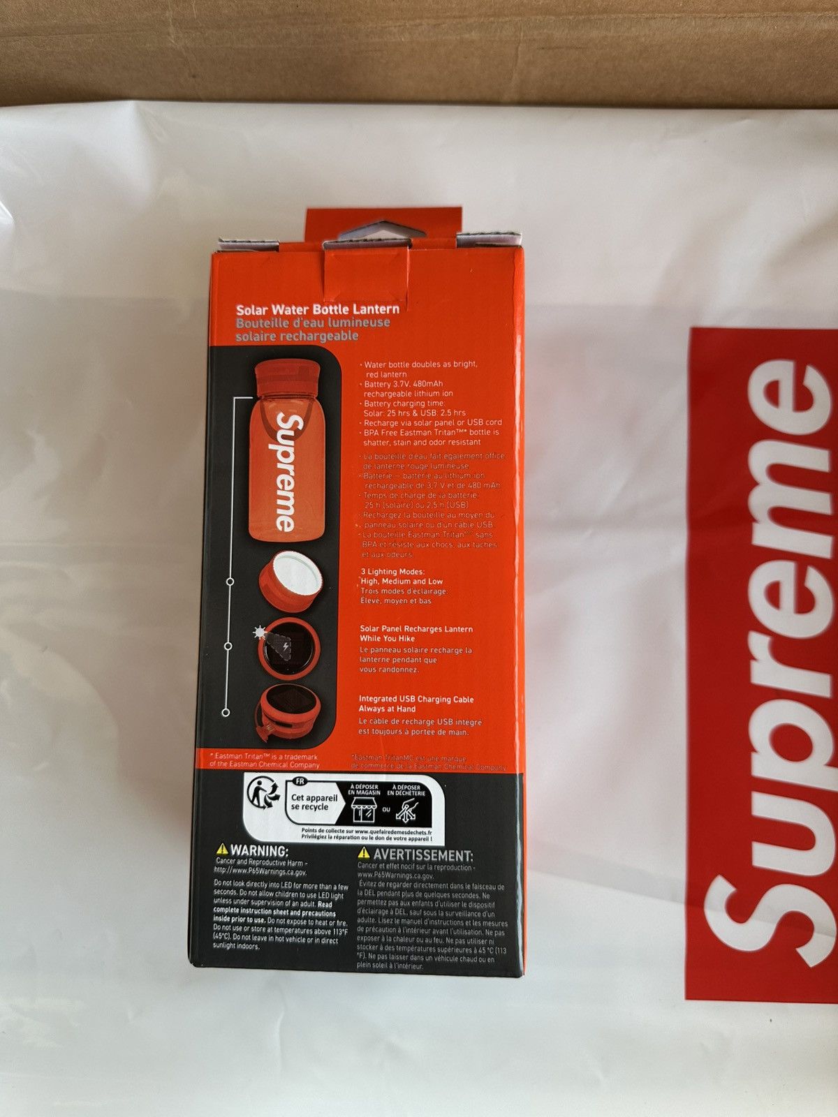 Supreme Supreme SOL Water Bottle Lantern Size ONE SIZE - 4 Thumbnail
