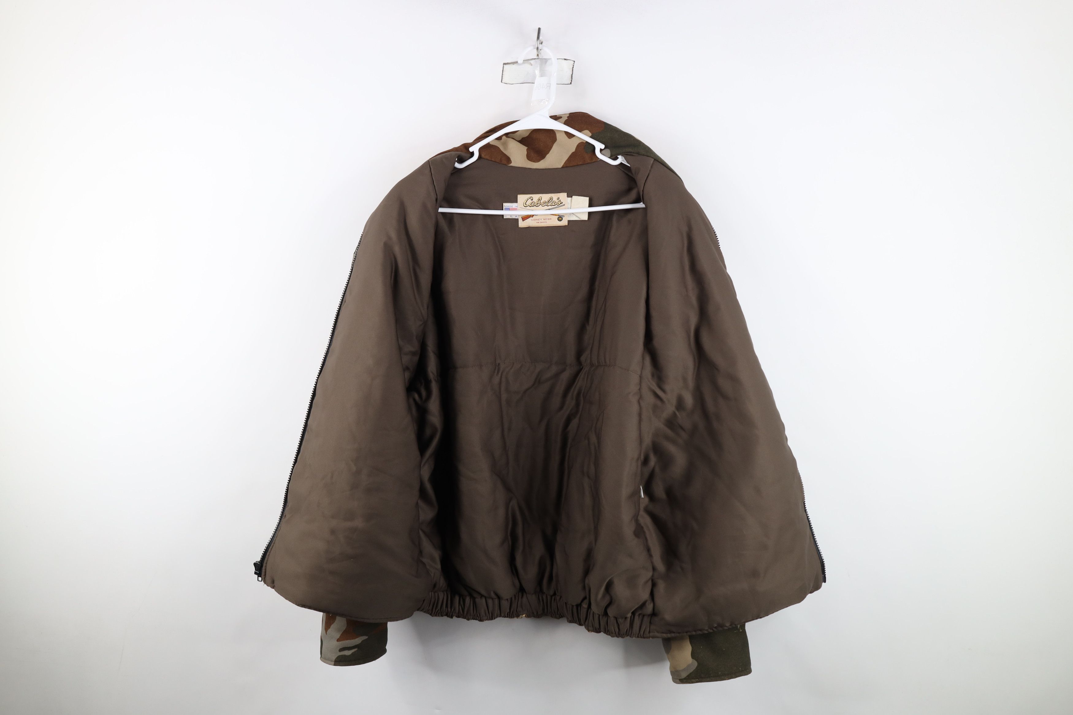 Cabelas Vintage 90s Cabelas Waterproof Goretex Camouflage Jacket USA Size US L / EU 52-54 / 3 - 10 Thumbnail