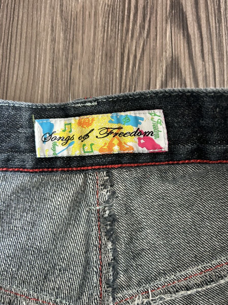 Other Y2K Embroidered Jeans Loose Fit Size US 32 / EU 48 - 6 Thumbnail