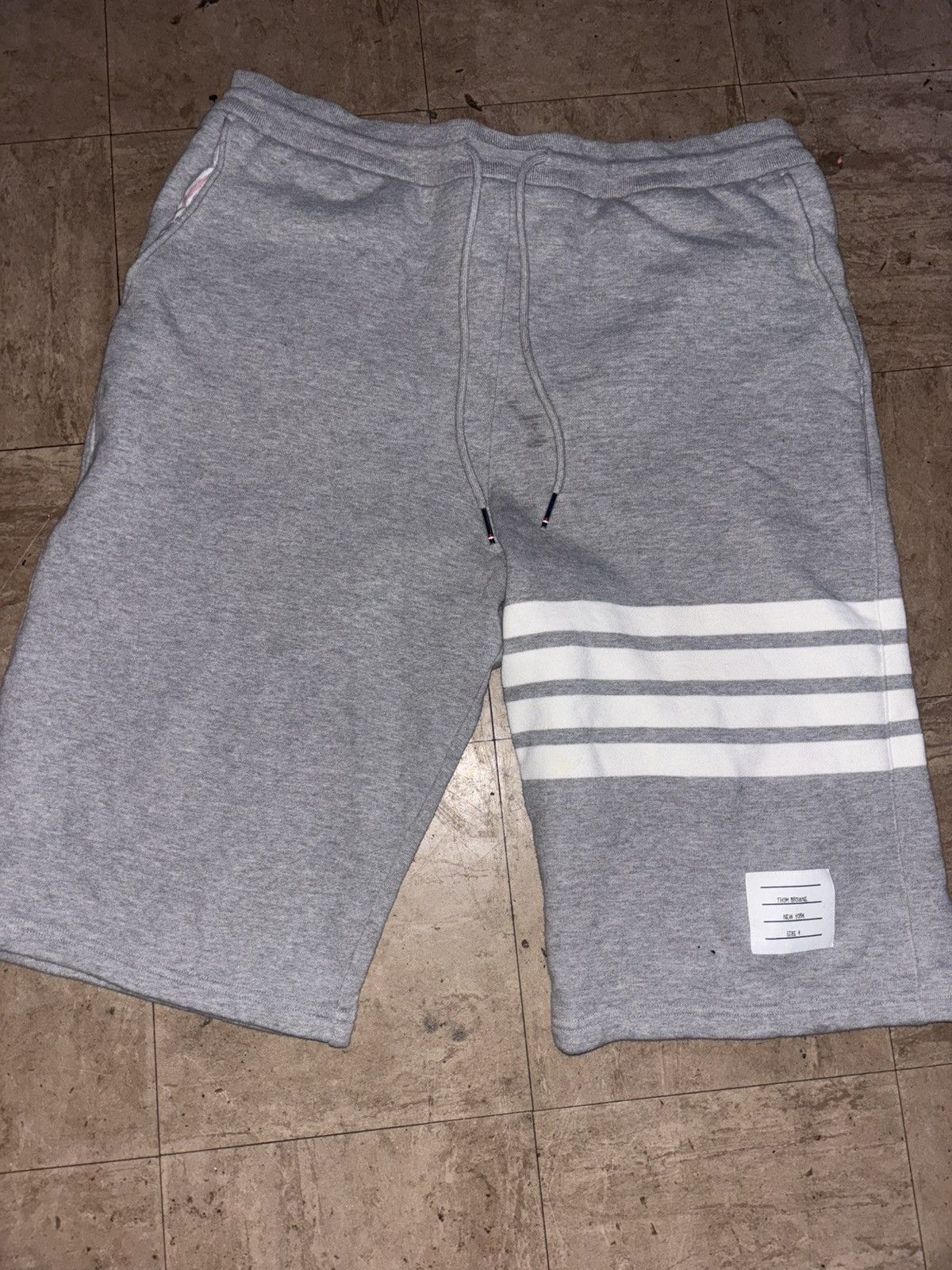 Thom Browne Those Browne 4- bar jersey shorts Size US 36 / EU 52 - 1 Thumbnail