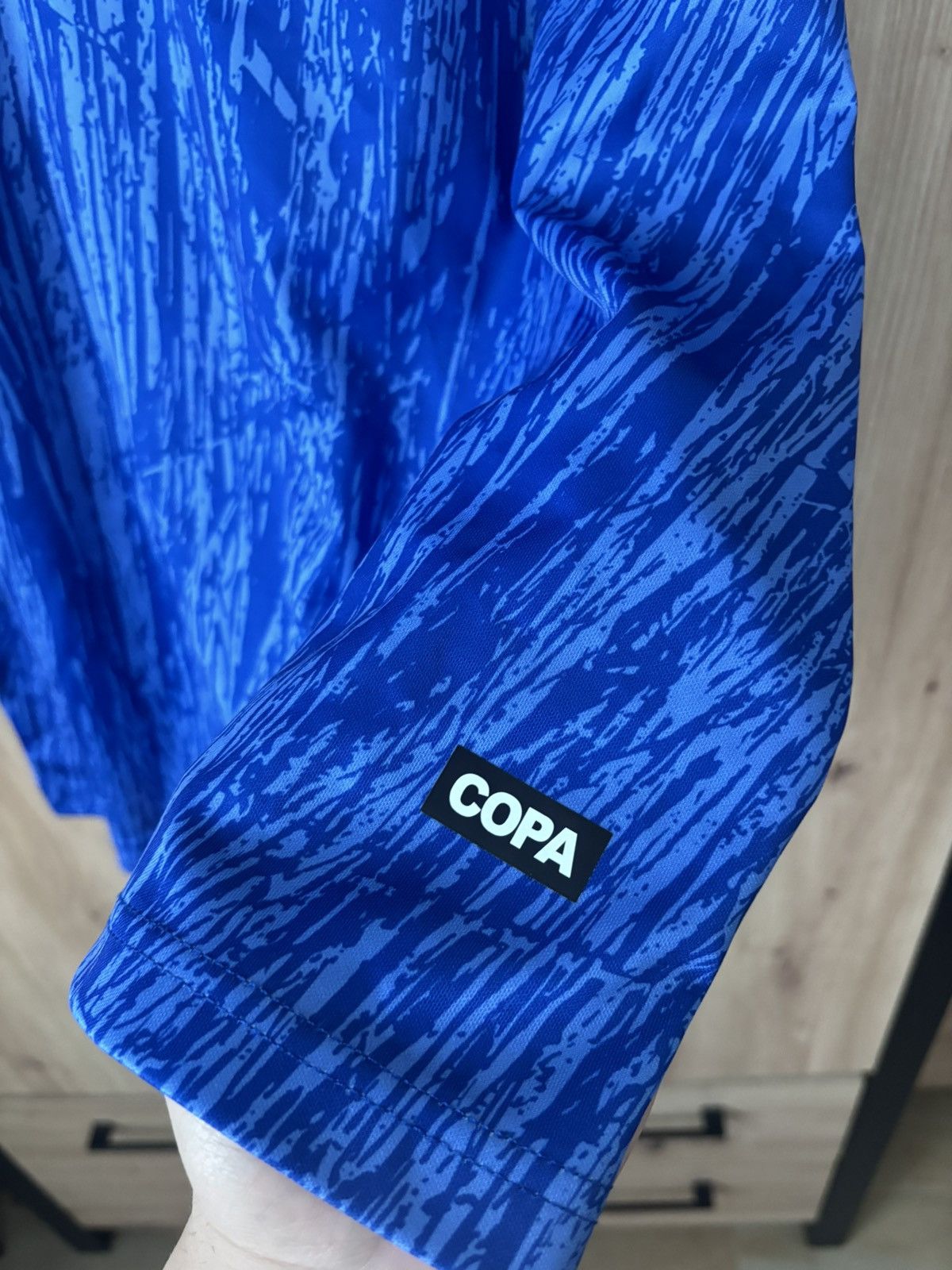 Vintage CARDIFF CITY AFC BLUEBIRD COPA RETRO JERSEY Size US XXL / EU 58 / 5 - 2 Thumbnail