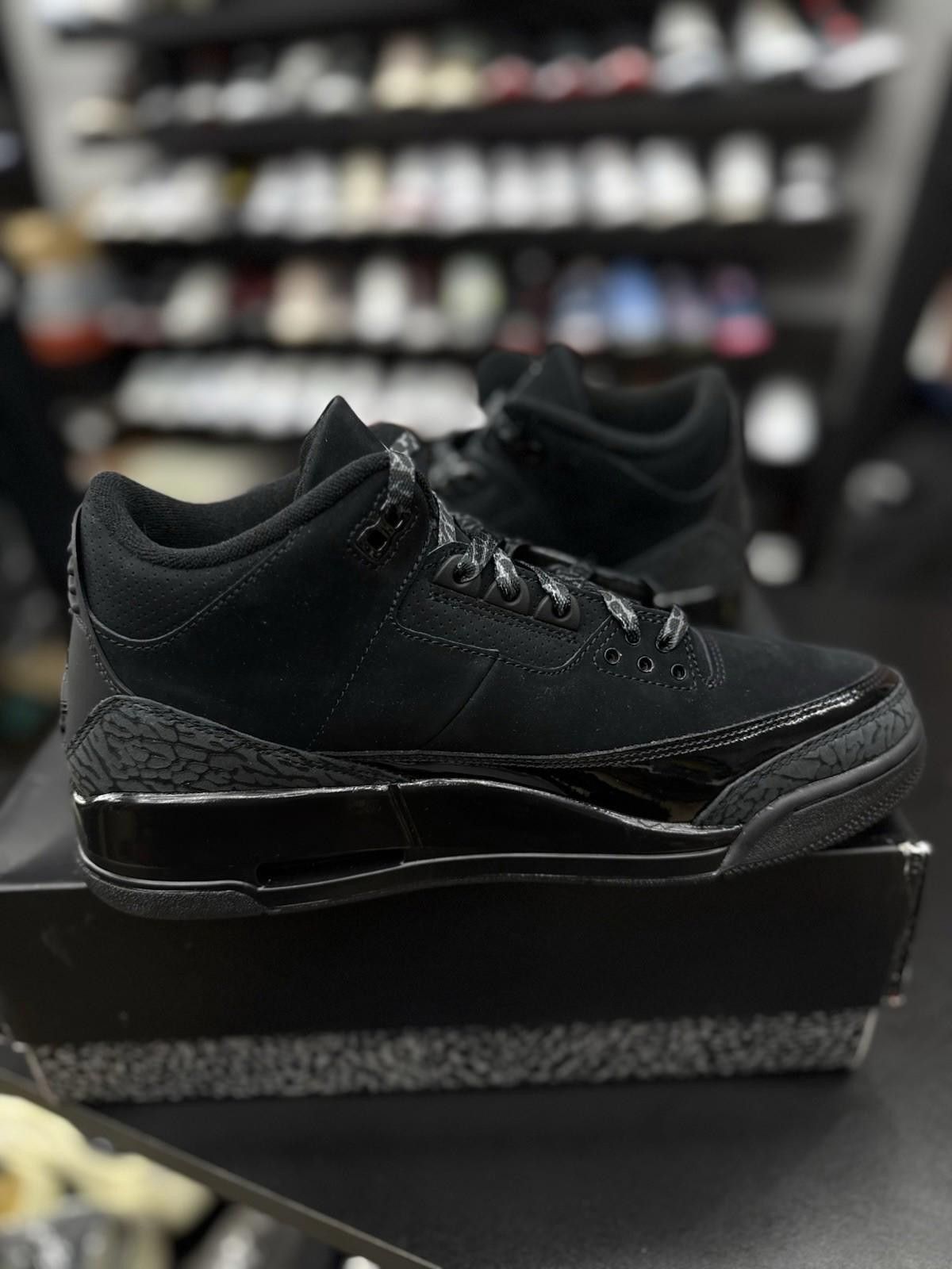Jordan Brand Nike Air Jordan 3 Retro “Black Cat” CT8532-001 Size 10 New Size US 10 / EU 43 - 2 Thumbnail
