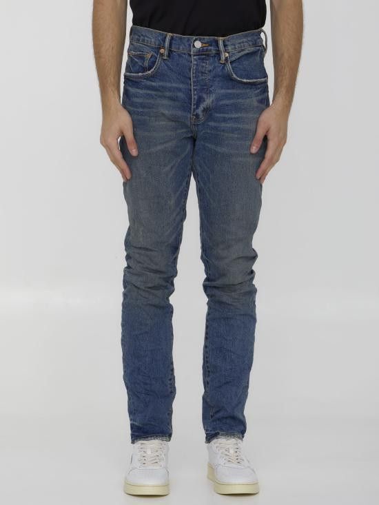 Purple Brand PURPLE BRAND Men Denim Pants P005 BLUE Size US 31 - 1 Thumbnail