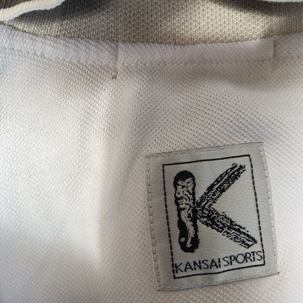 Japanese Brand × Kansai Yamamoto Vintage Kansai Yamamoto Sports Dragon Polo Shirt Size US L / EU 52-54 / 3 - 8 Thumbnail