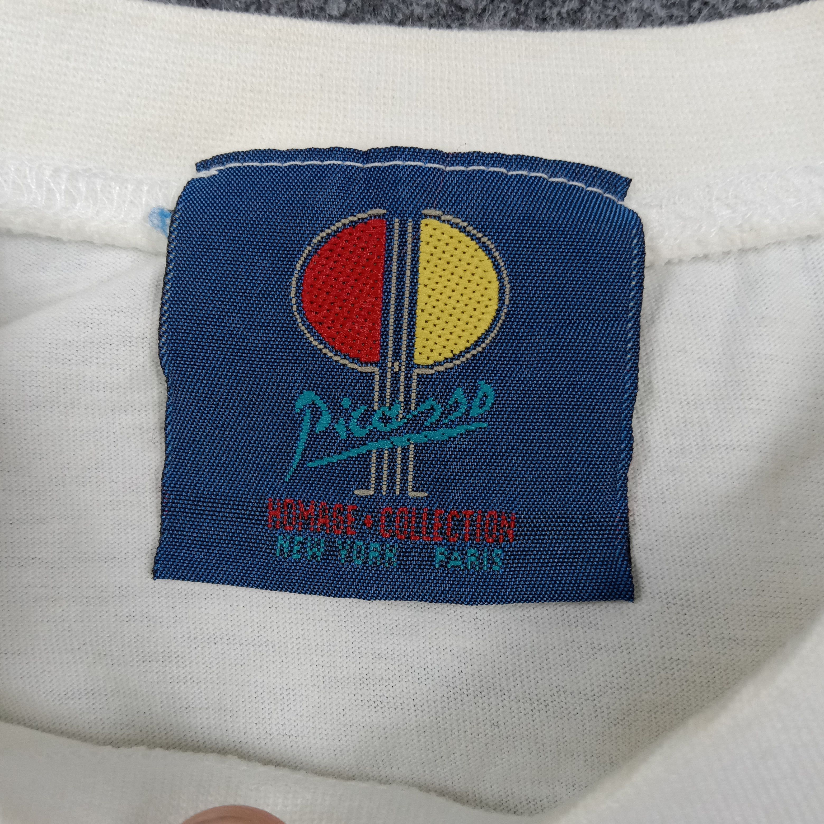 Arts & Science 90's Pablo Picasso Club Art Graphic Tshirt C294N79 Size US M / EU 48-50 / 2 - 3 Thumbnail