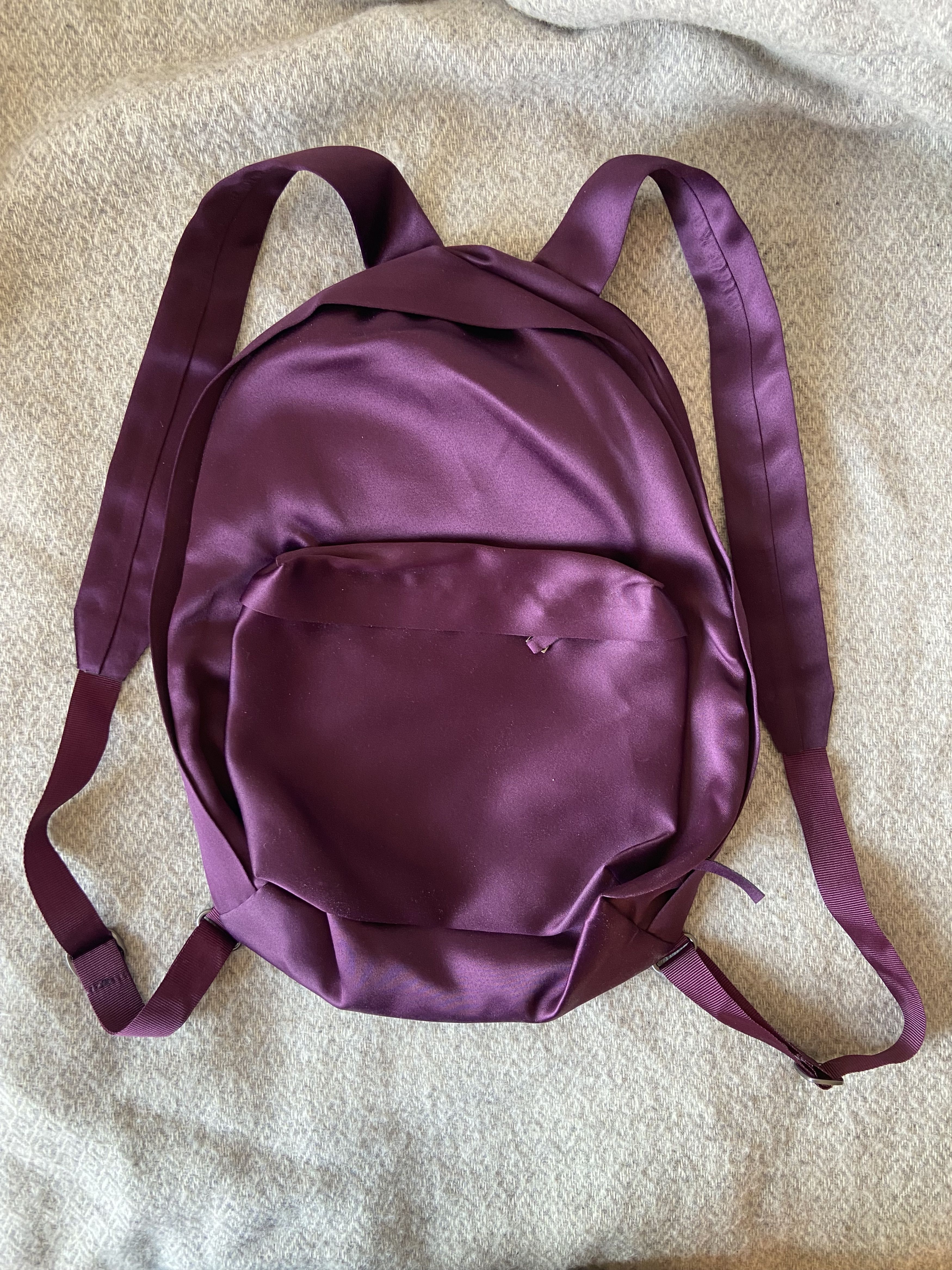 Eastpak Raf Simons x Eastpack burgundy backpack Size ONE SIZE - 1 Thumbnail
