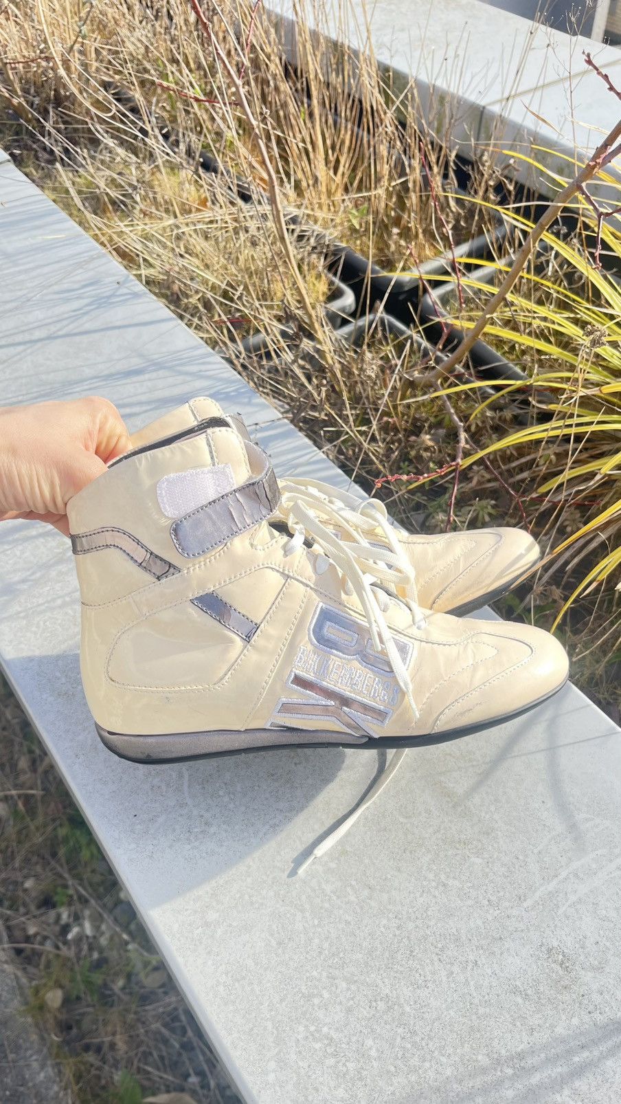 Dirk Bikkembergs Rare Bikkembergs high-top sneakers. Size US 6 / IT 36 - 1 Thumbnail