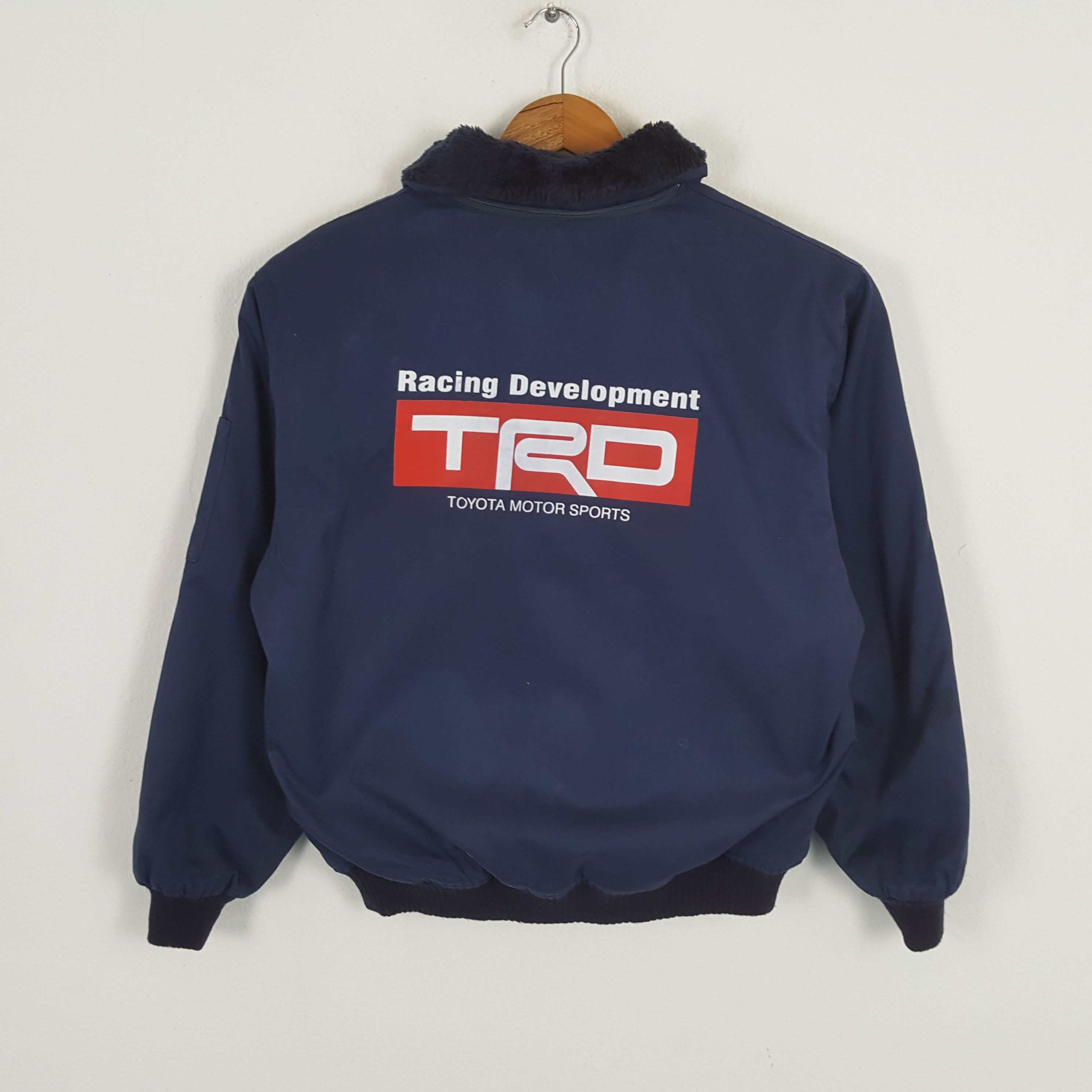 Japanese Brand × Vintage Vintage TRD TOYOTA MOTOR SPORT Racing Team Custom Jacket Size US L / EU 52-54 / 3 - 1 Thumbnail