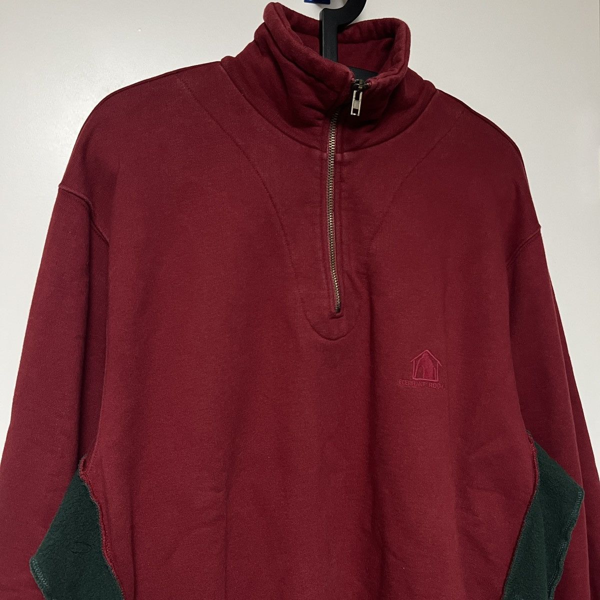 Vetements Vetements Inside Out Oversized Half Zip Sweatshirt Size US XS / EU 42 / 0 - 2 Thumbnail