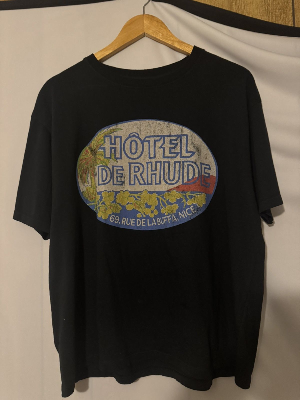 Rhude Rhude “Hotel” Tee Size US S / EU 44-46 / 1 - 1 Thumbnail