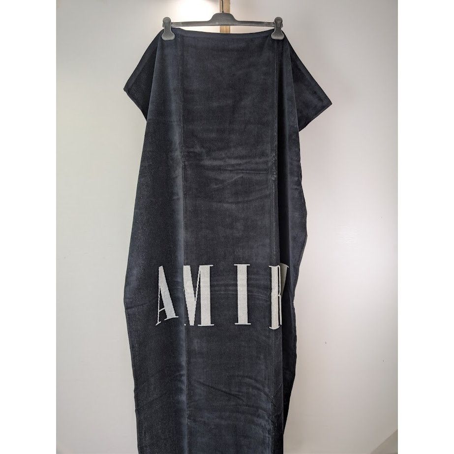 Amiri o1rshd1 Q:5 / Size: OS / Small Logo Towel in Black/White Size ONE SIZE - 2 Thumbnail