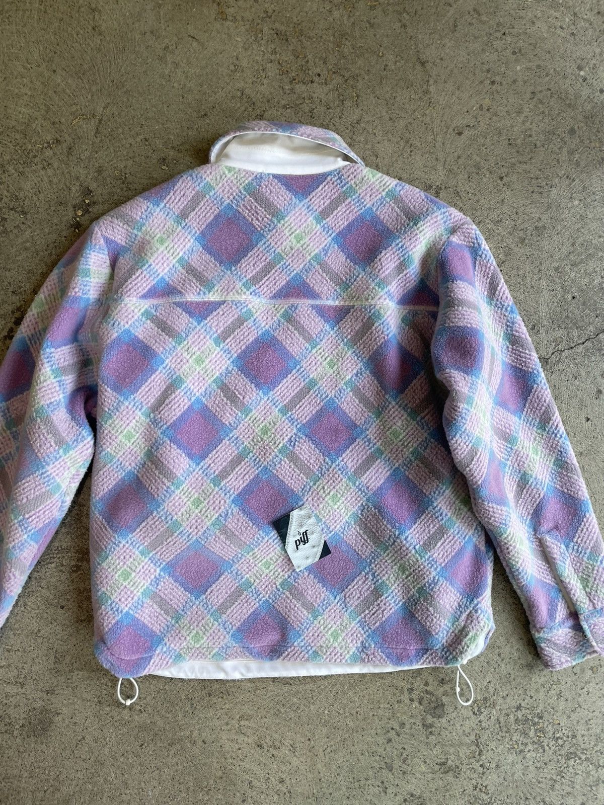 Dior × ERL Dior x ERL Tartan Zip Sweatshirt Purple Size US M / EU 48-50 / 2 - 9 Thumbnail