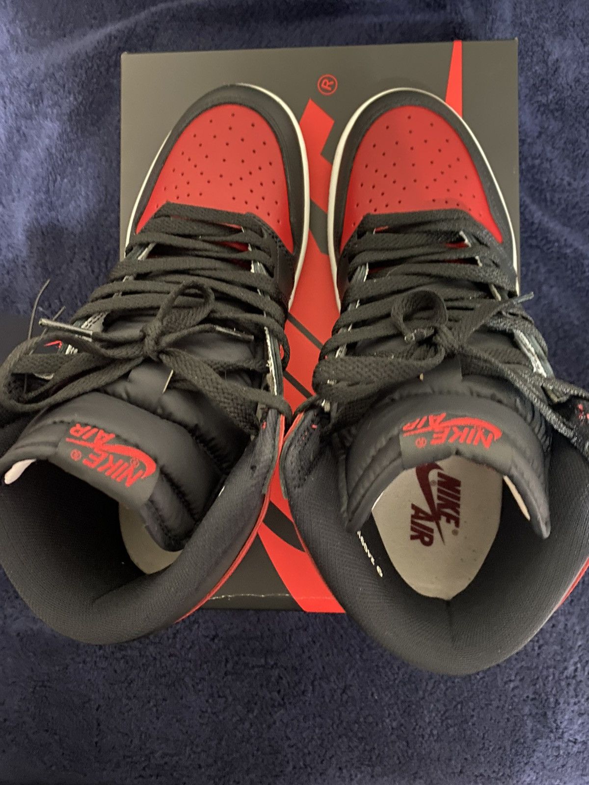 Jordan Brand × Nike Air Jordan 1 High Bred Size US 9 / EU 42 - 2 Thumbnail