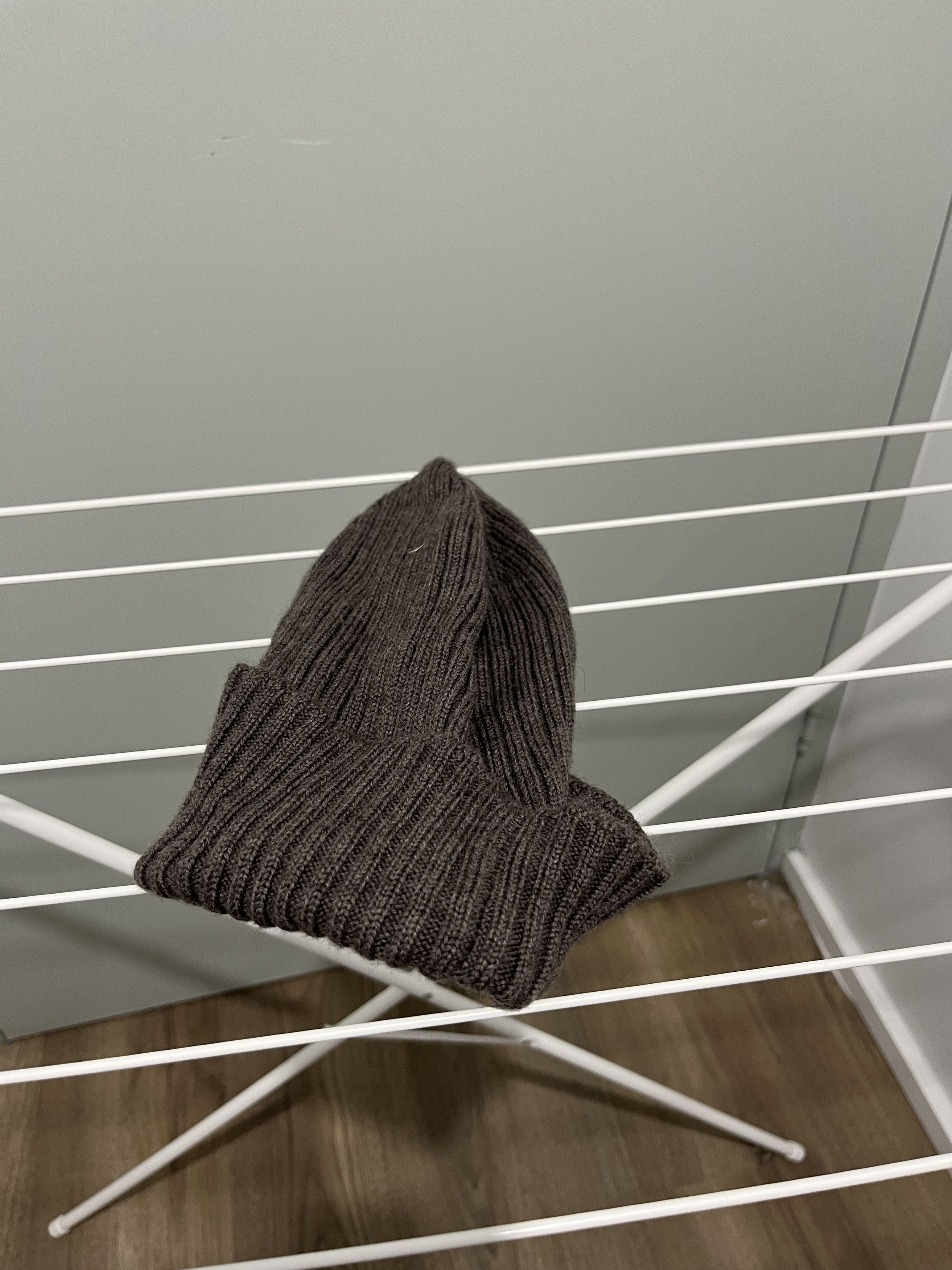 Asket Asket brown melange wool beanie Size ONE SIZE - 1 Thumbnail