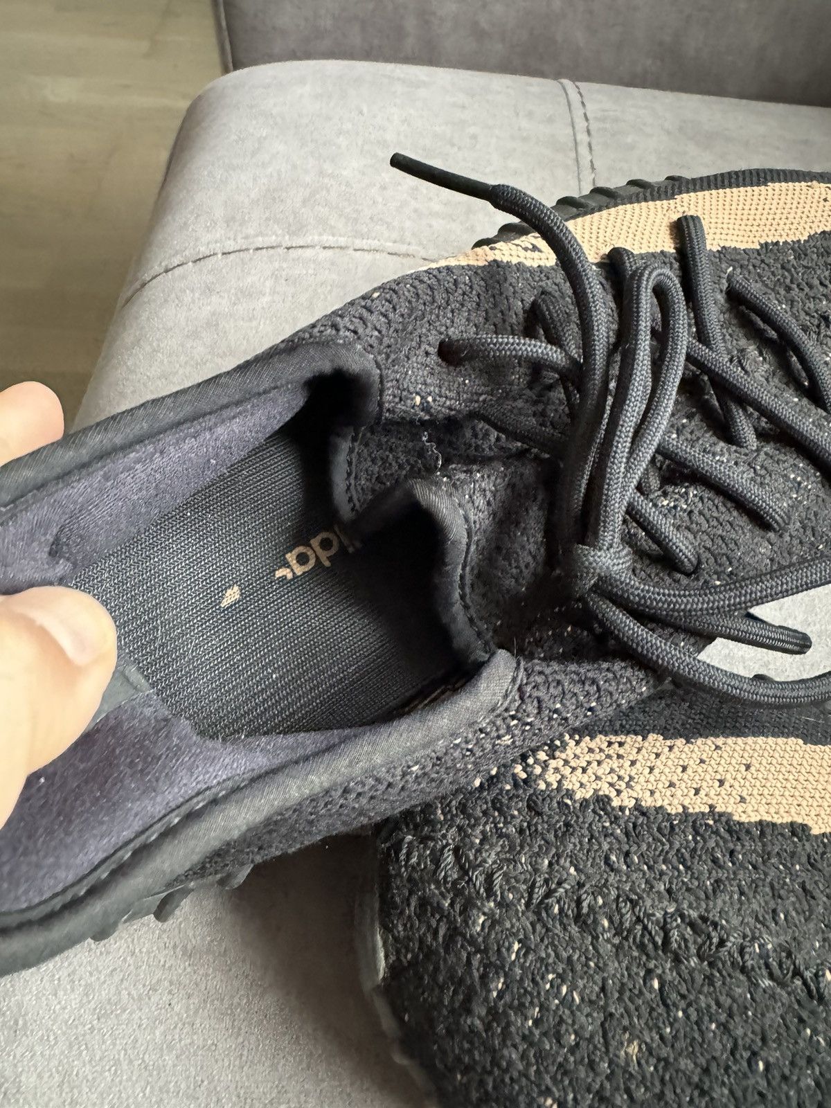 Adidas ADIDAS YEEZY BY1605 size UK12 / US12.5 study all photos well Size US 12.5 / EU 45-46 - 9 Thumbnail
