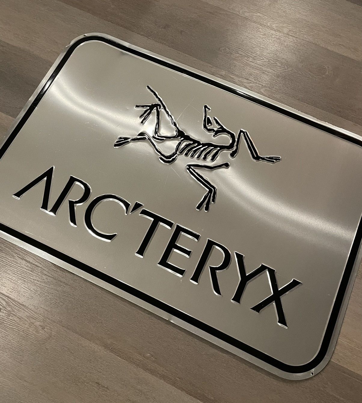 Arc'teryx × Vintage Crazy Vintage Arc’teryx Aluminum Store Display Sign Y2K Era Size ONE SIZE - 15 Thumbnail