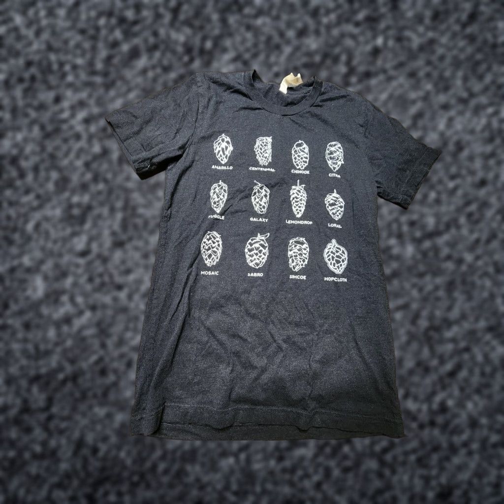 Next Level Womens T-Shirt S Next Level Shirt Beer Crew Neck Gray Short Sleeve Cotton/Poly Vintage No 90s? Size S / US 4 / IT 40 - 1 Thumbnail