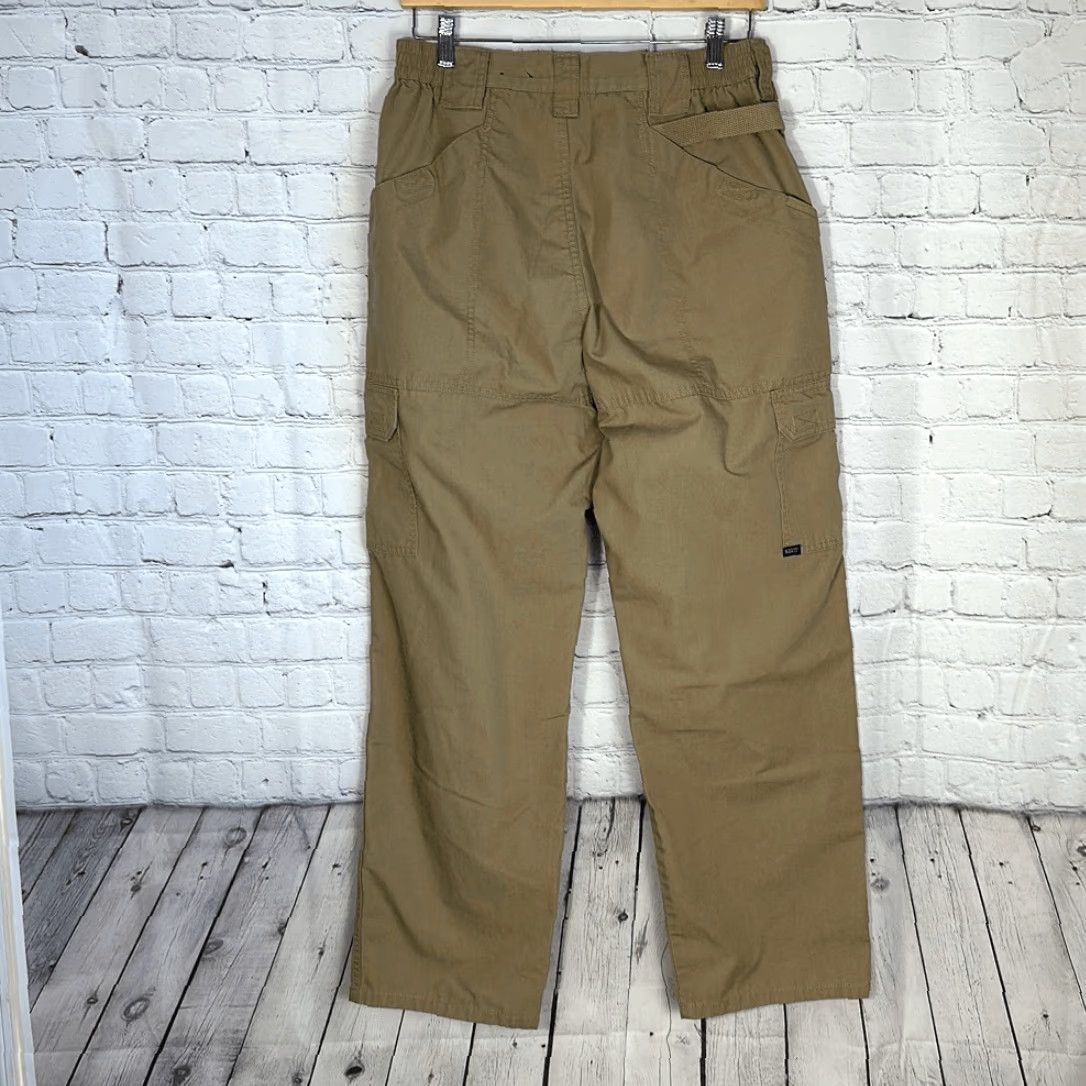 Vintage 5.11 Tactical Men's Taclite Pro Lightweight Performance Pants Cargo Style 74273 Tan 32 Inseam 32 Mens Size US 32 / EU 48 - 7 Thumbnail