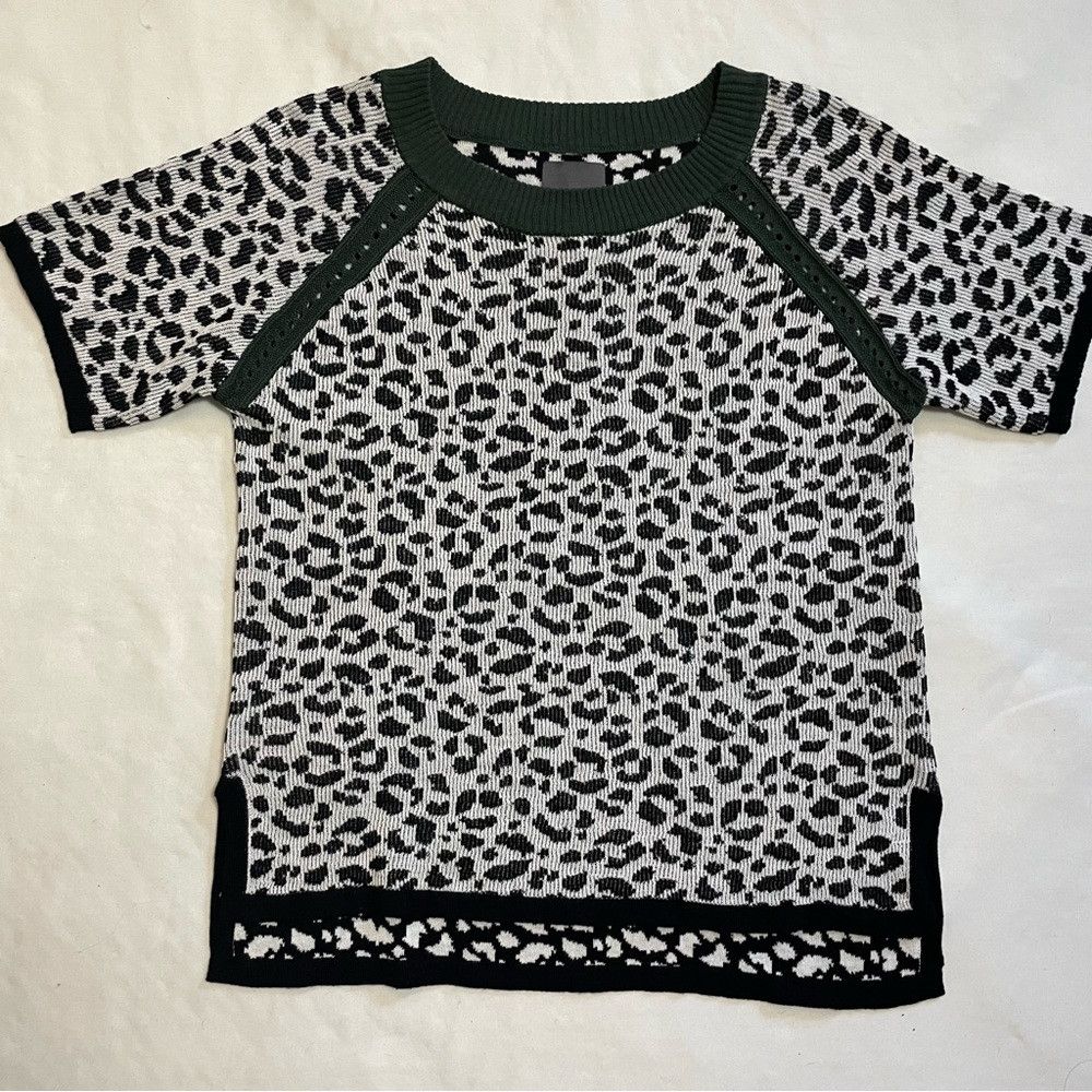 Other NWT New Lysse Lucy Animal Print Sweater Size S Size S / US 4 / IT 40 - 5 Thumbnail