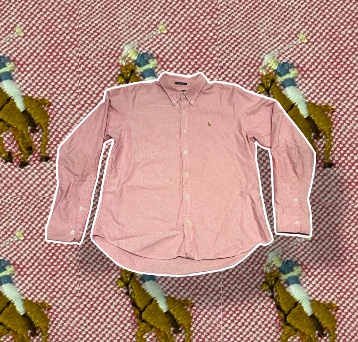 Polo Ralph Lauren × Ralph Lauren POLO RALPH LAUREN Slim Fit Button Up Size US S / EU 44-46 / 1 - 1 Thumbnail