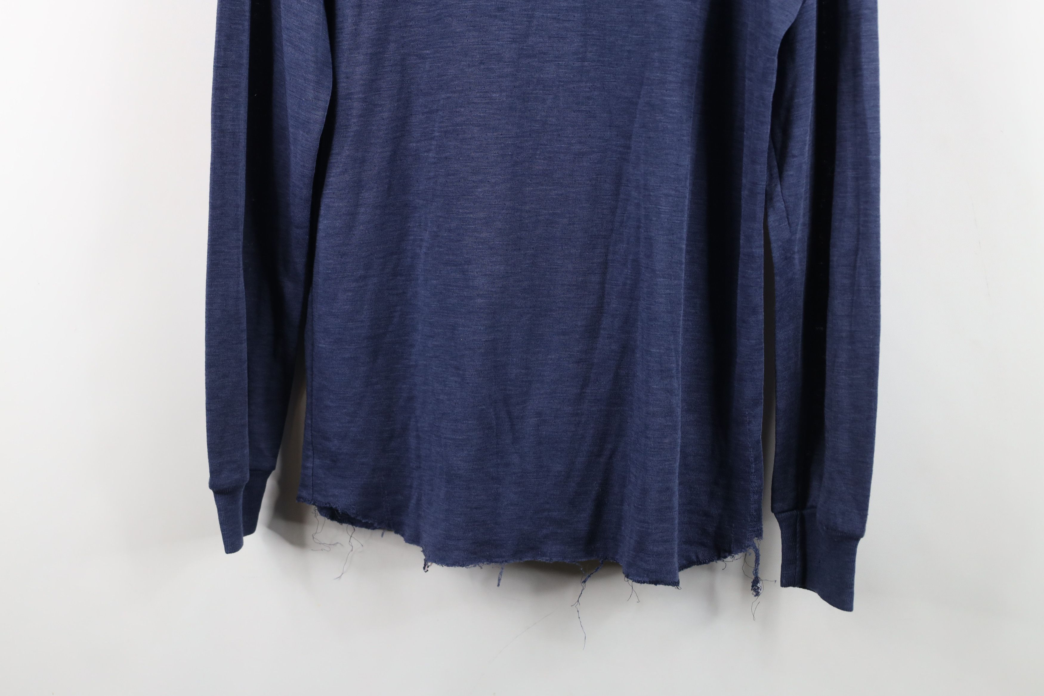 Vintage Vintage 70s Streetwear Thermal Knit Long Sleeve T-Shirt Size US S / EU 44-46 / 1 - 13 Thumbnail
